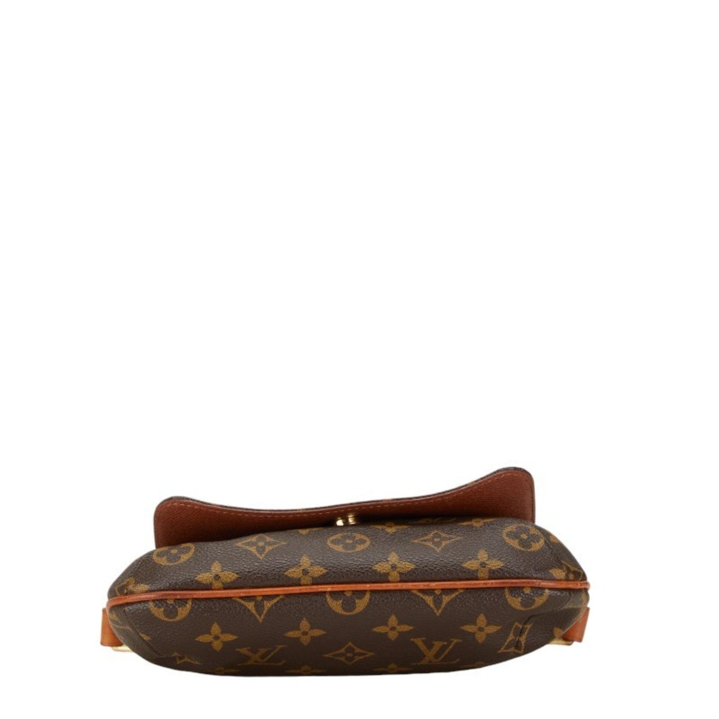 Louis Vuitton Brown Pvc Leather Shoulder Bag