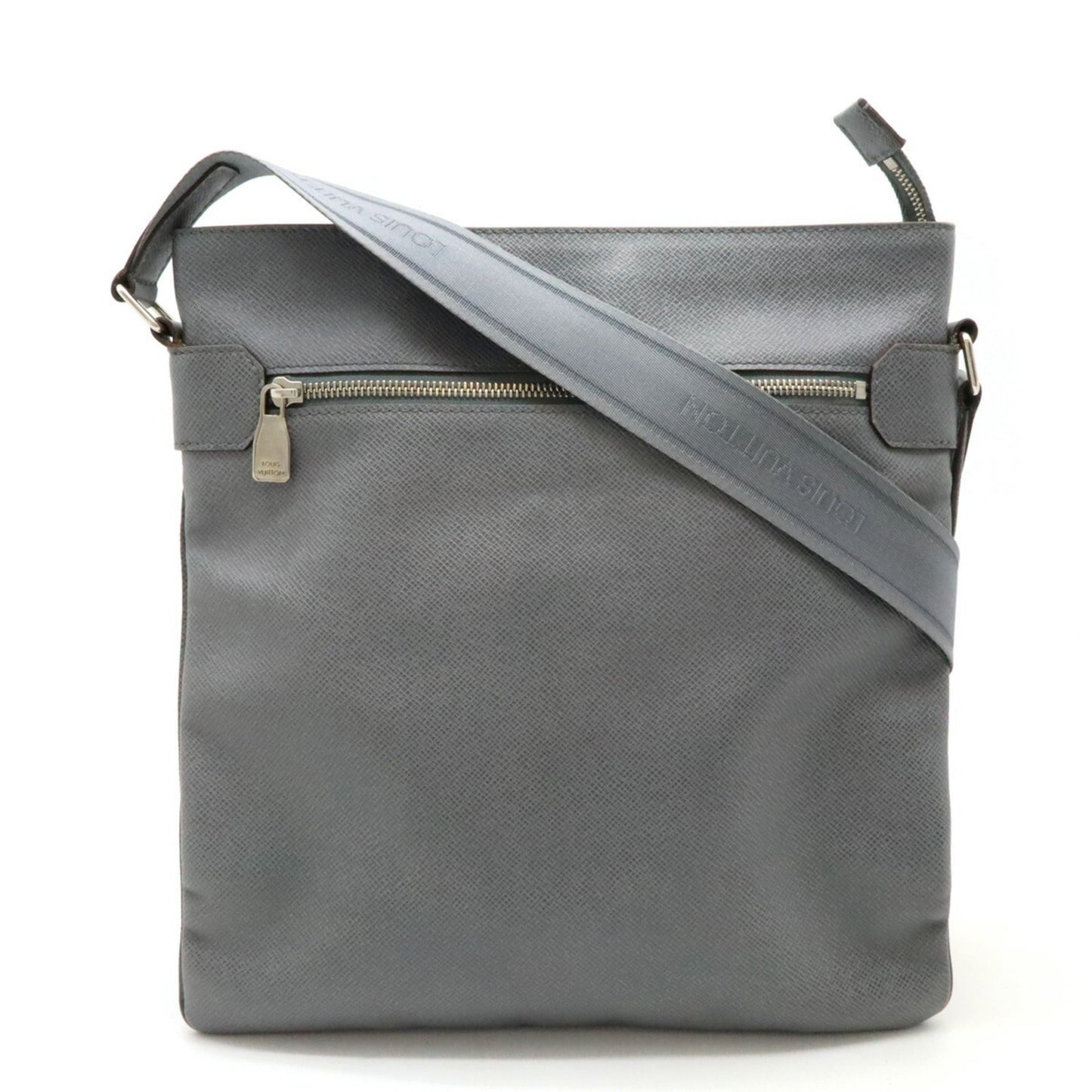 Louis Vuitton Taiga Glacier Taiga Leather Shoulder Bag ()