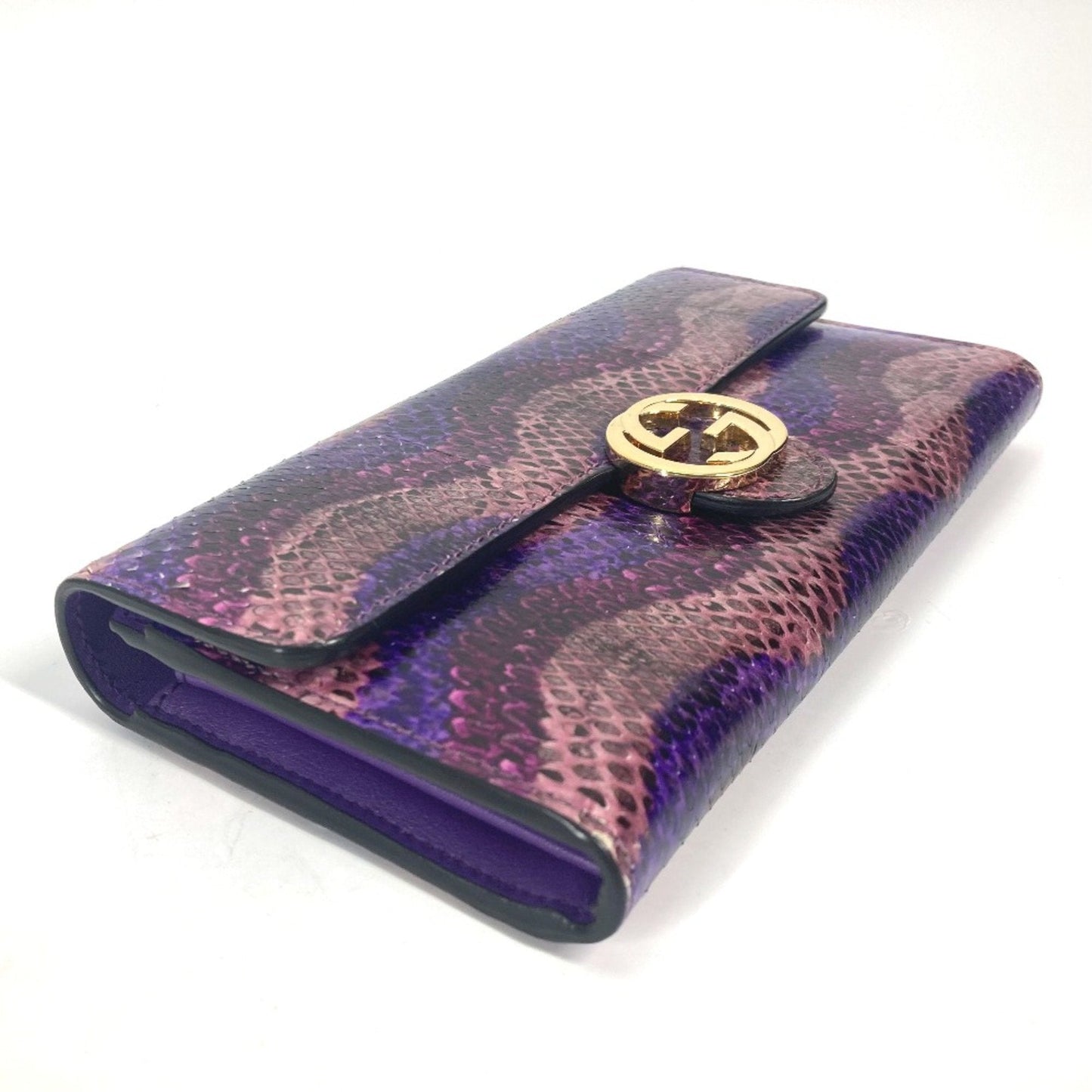 Gucci Purple Other Long Wallet (Bi-Fold)