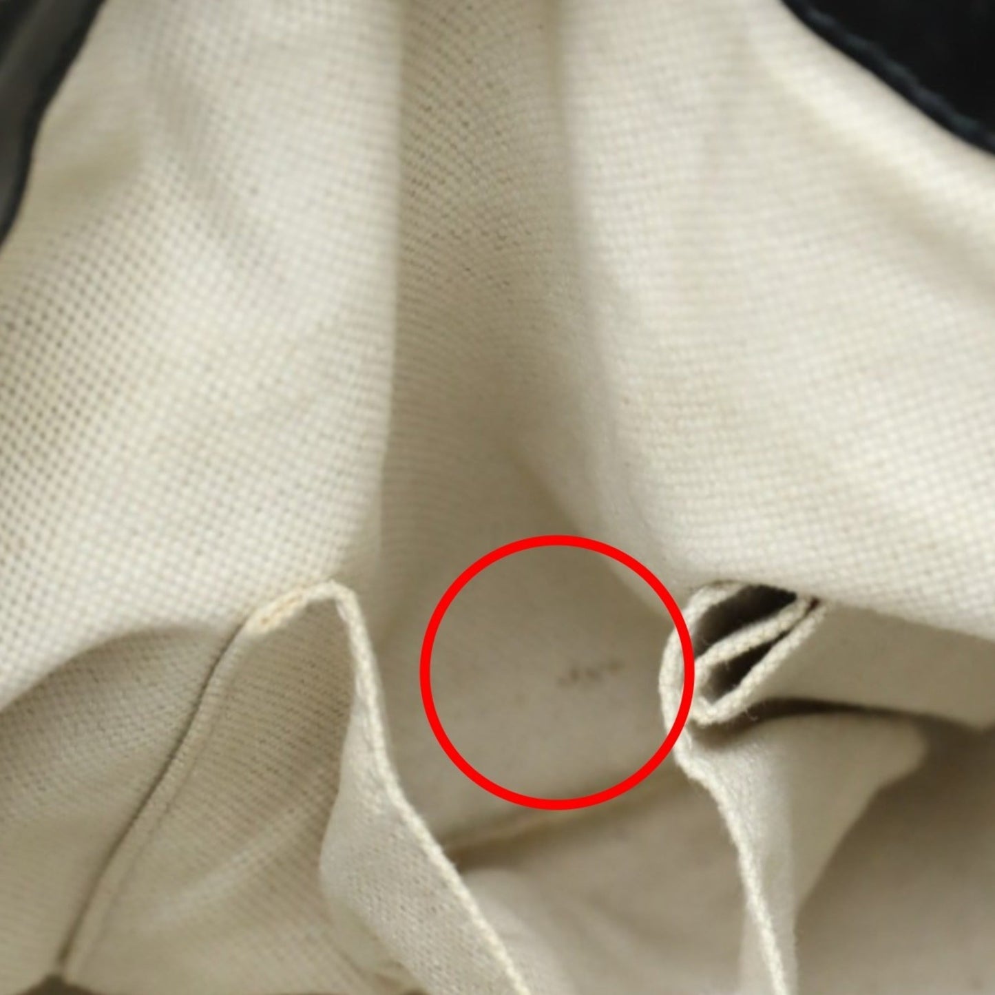 Gucci Beige Black Canvas Shoulder Bag