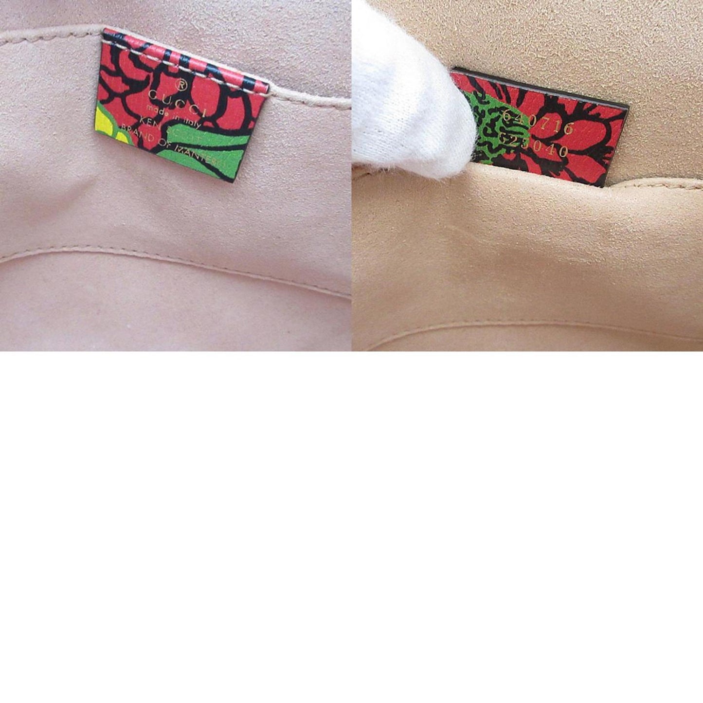 Gucci Multi-Color Leather Handbag Shoulder Bag