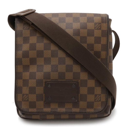 Louis Vuitton Damier Brown Pvc Shoulder Bag ()
