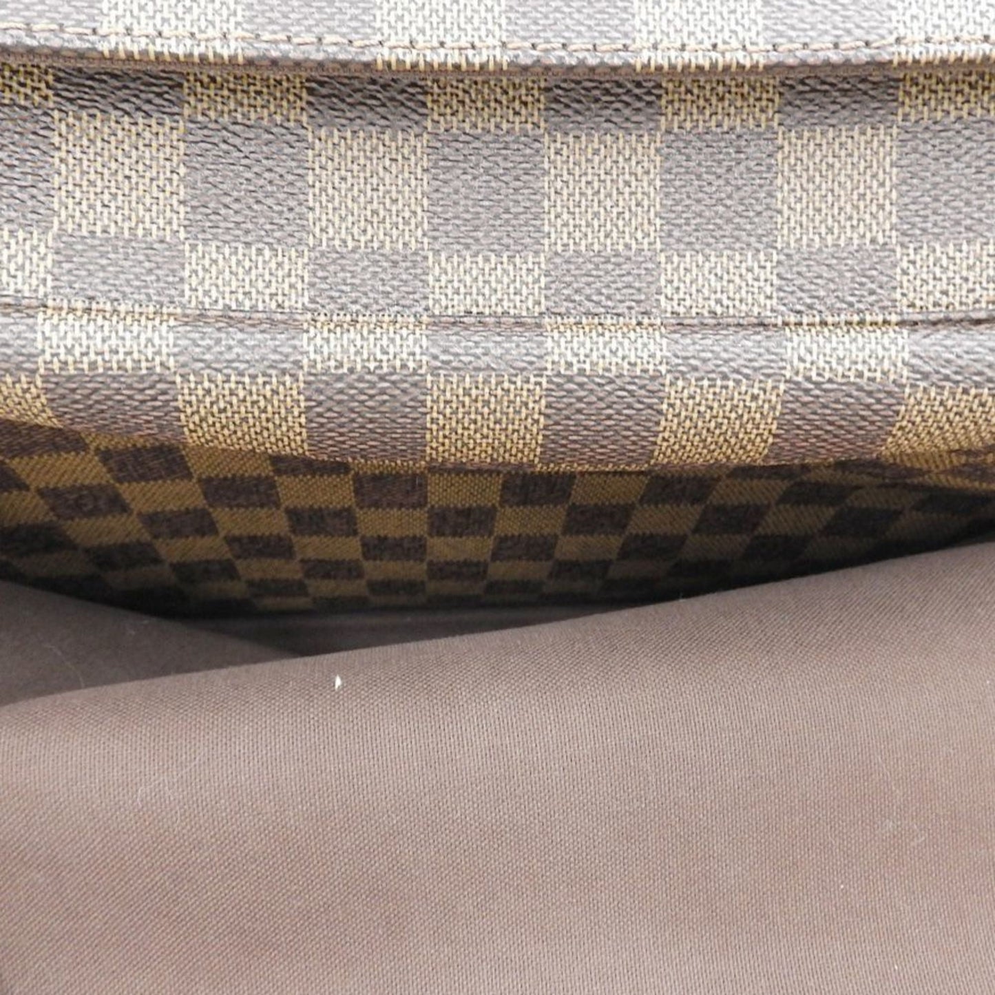 Louis Vuitton Damier Canvas Ebene Damier Canvas Shoulder Bag