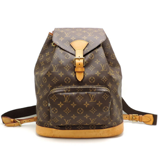 Louis Vuitton Brown Monogram Backpack ()