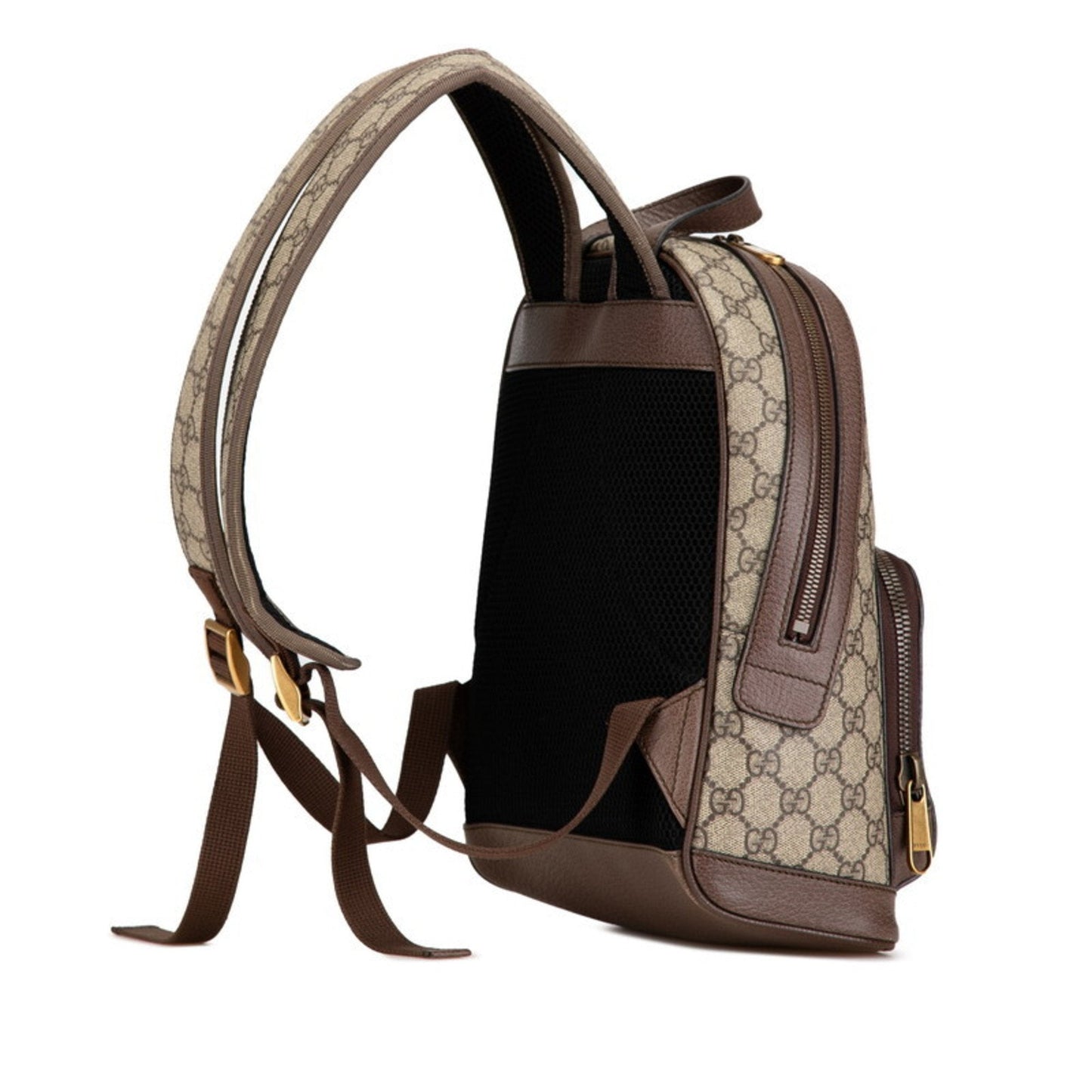 Gucci Beige Pvc Leather Backpack