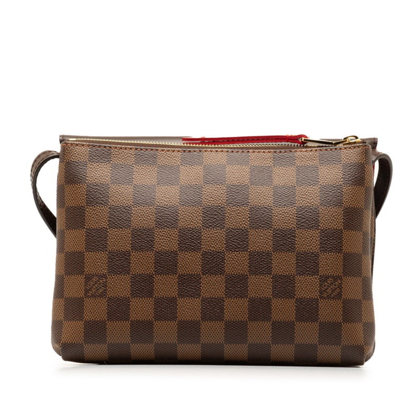 Louis Vuitton Damier Brown Pvc Leather Shoulder Bag