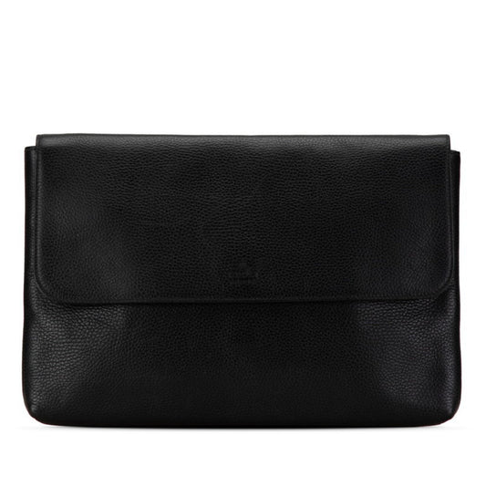 Gucci Black Leather Clutch Bag ()