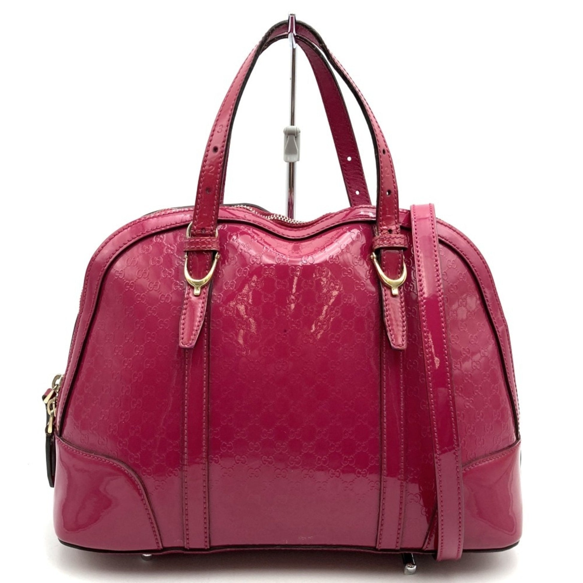 Gucci Microguccissima Pink Leather Handbag Shoulder Bag ()