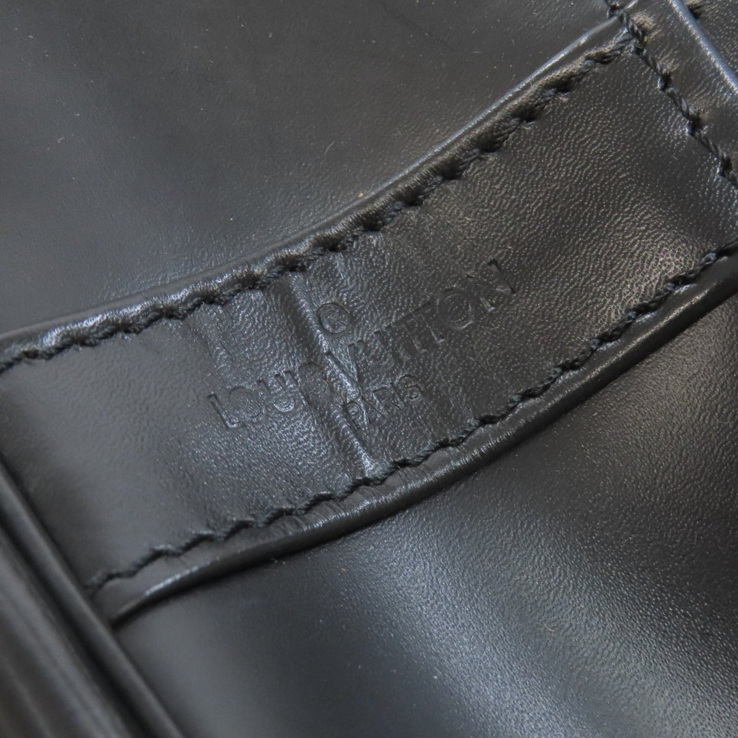 Louis Vuitton Black Epi Leather Shoulder Bag