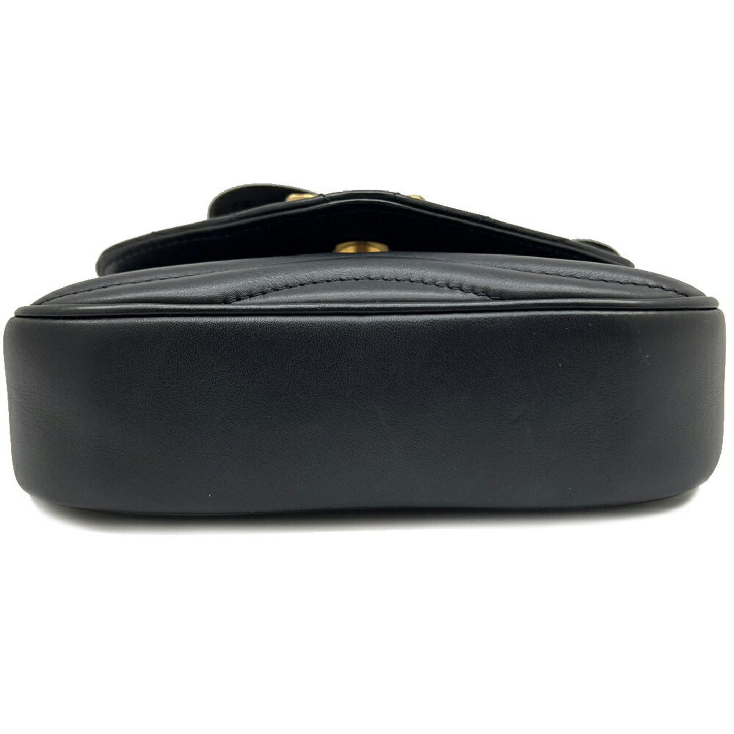 Louis Vuitton Black Leather Shoulder Bag