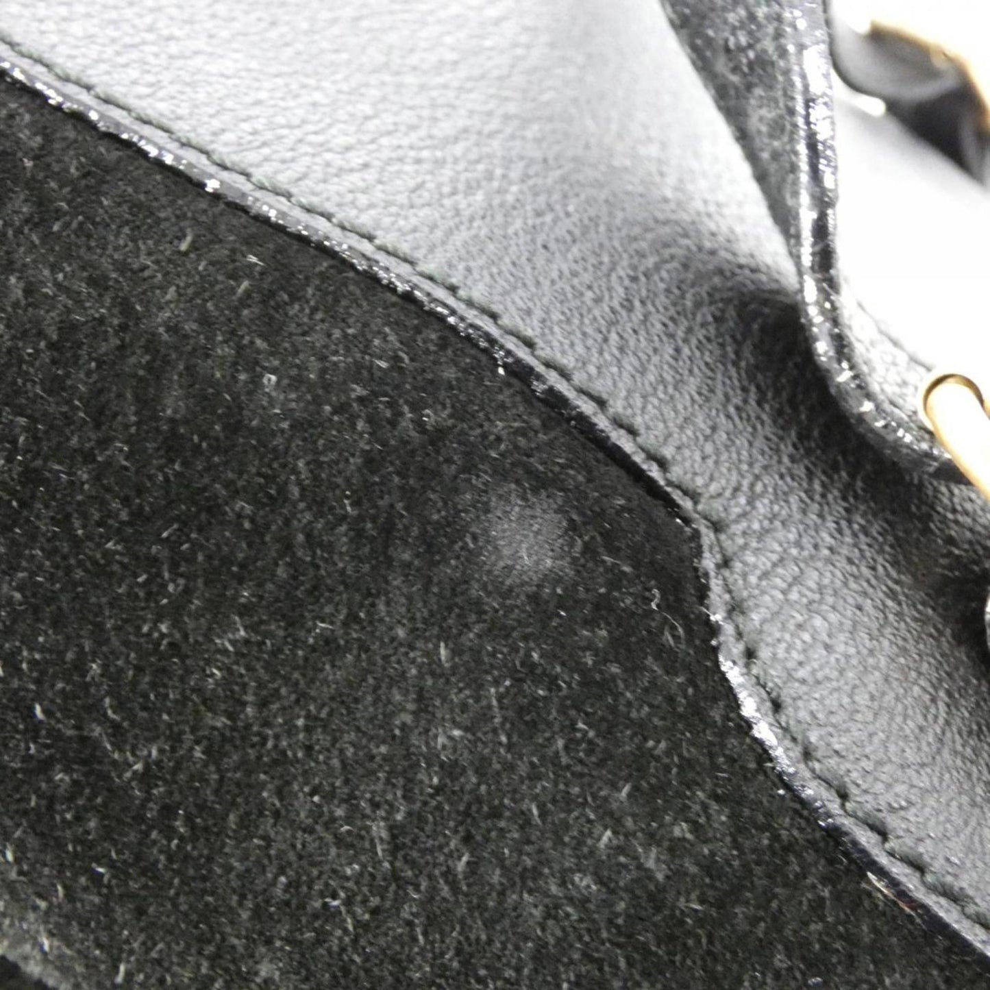 Gucci Black Suede Backpack