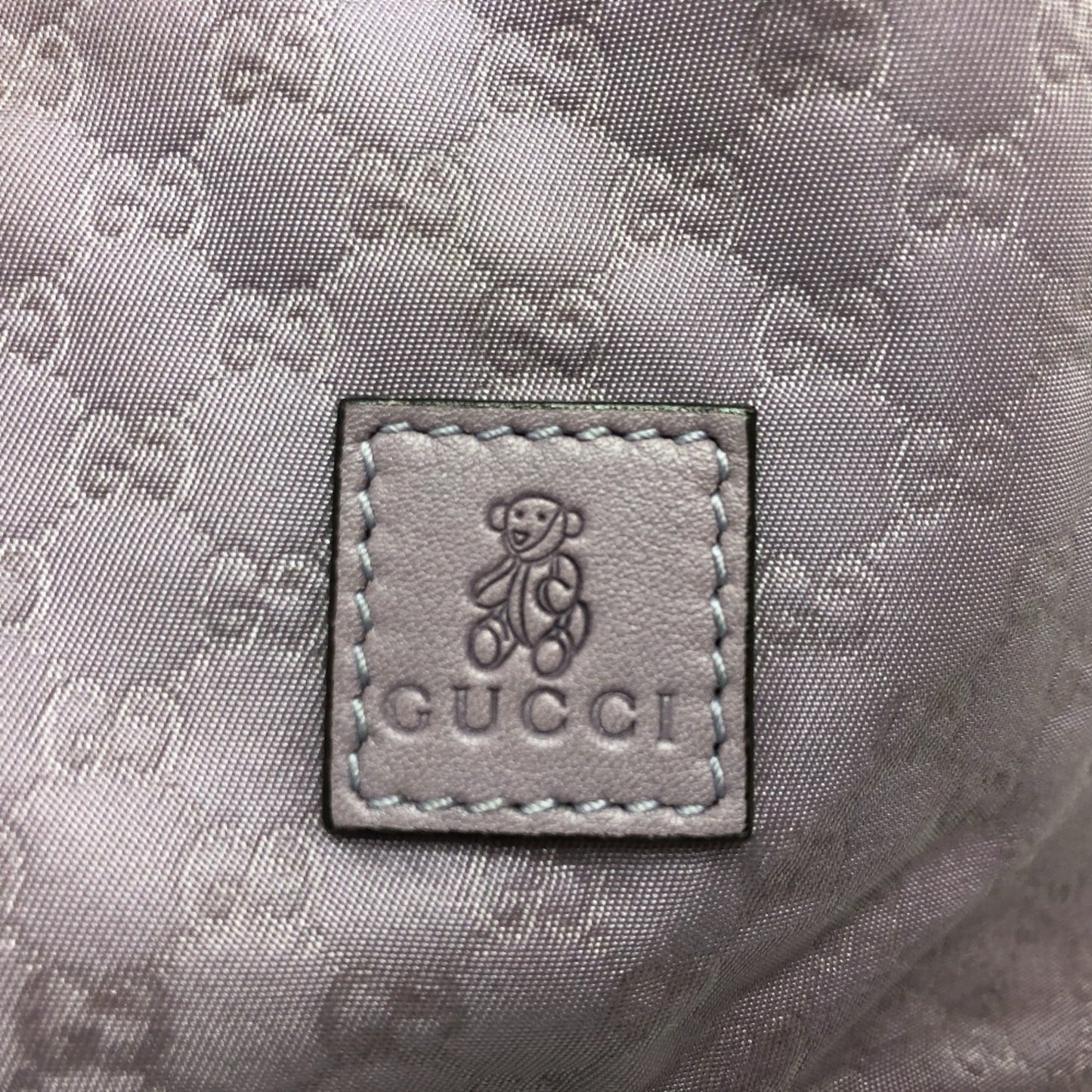 Gucci Purple Nylon Handbag