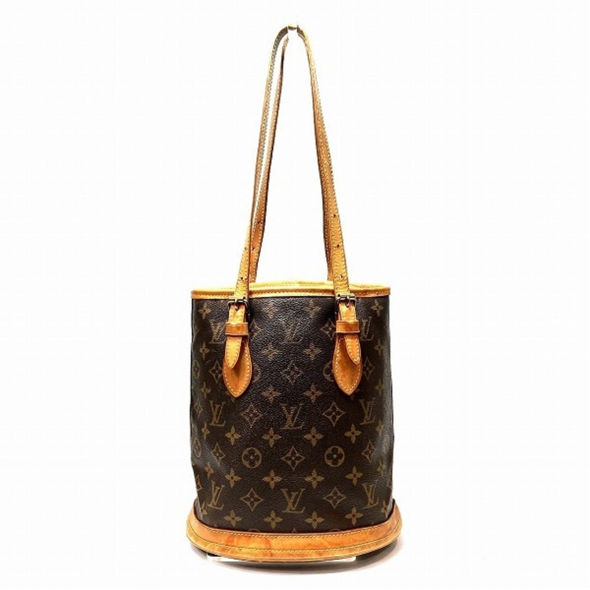 Louis Vuitton Brown Shoulder Bag Tote Bag ()