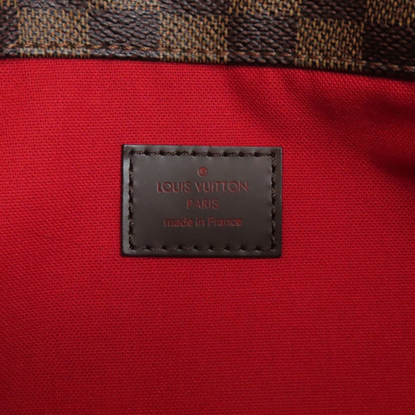 Louis Vuitton Damier Damier Canvas Ebene Damier Canvas Shoulder Bag