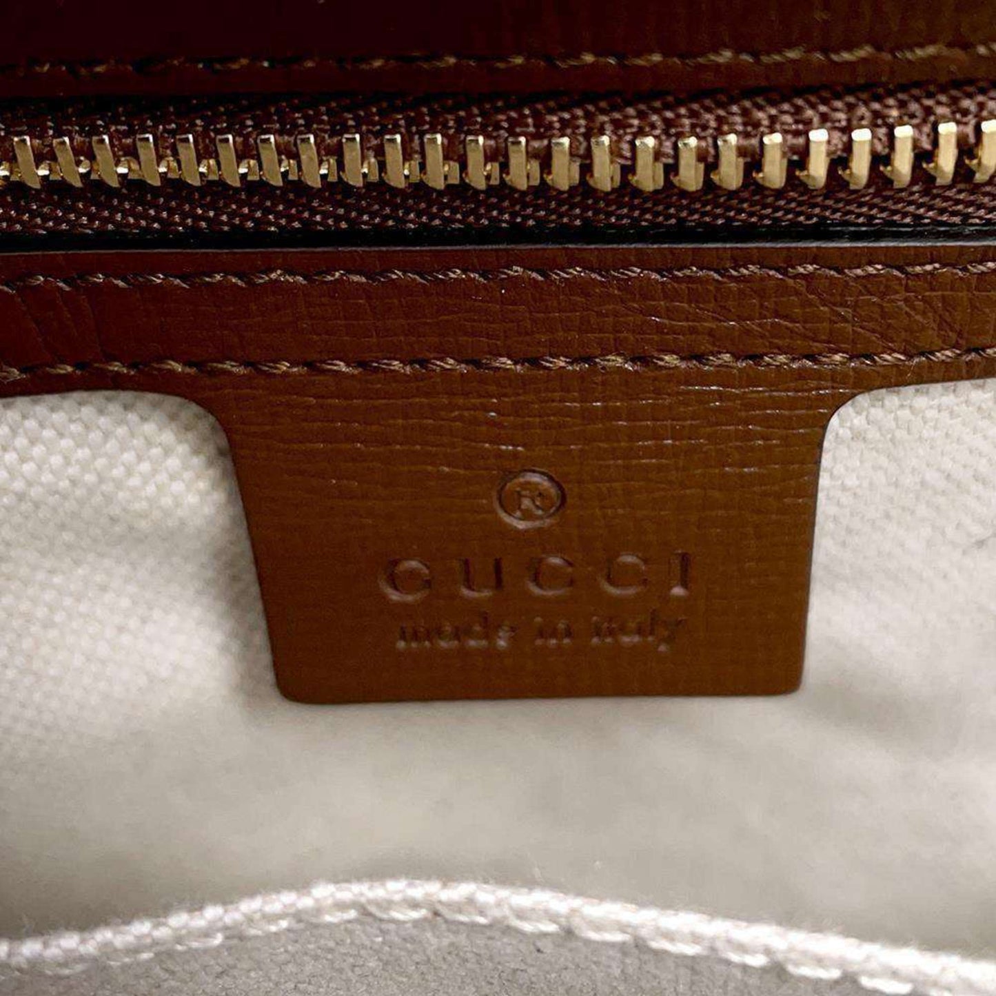 Gucci Brown Multi-Color Gg Supreme Canvas Leather Shoulder Bag