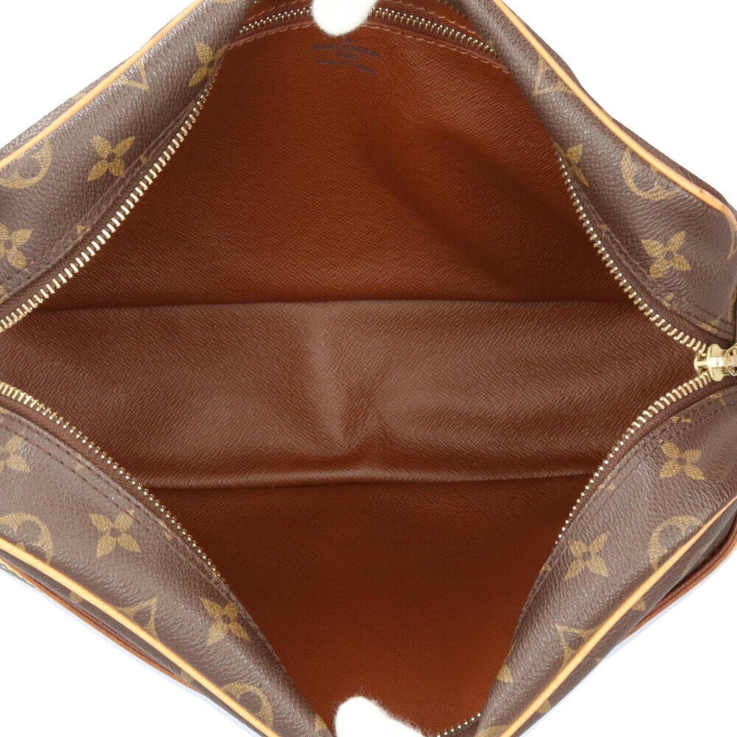 Louis Vuitton Brown Monogram Canvas Shoulder Bag