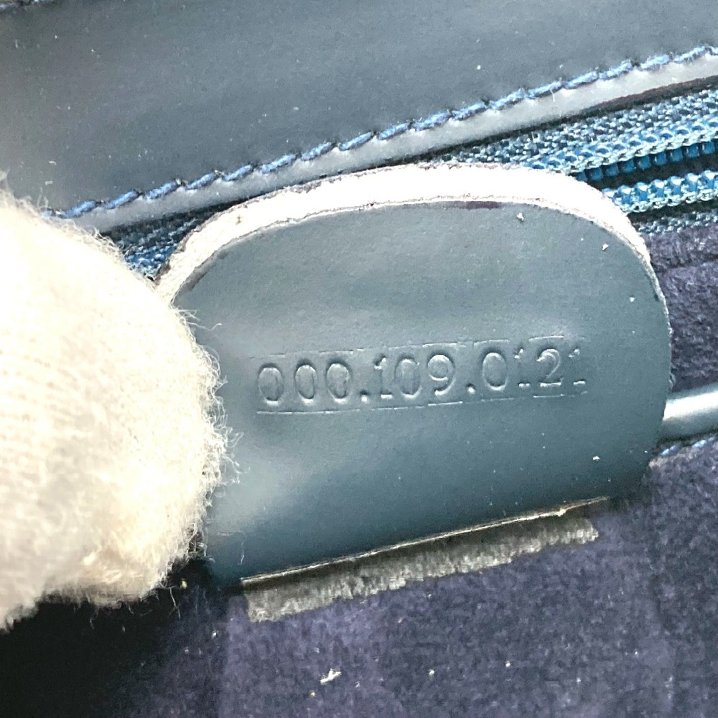 Gucci Navy Leather Handbag