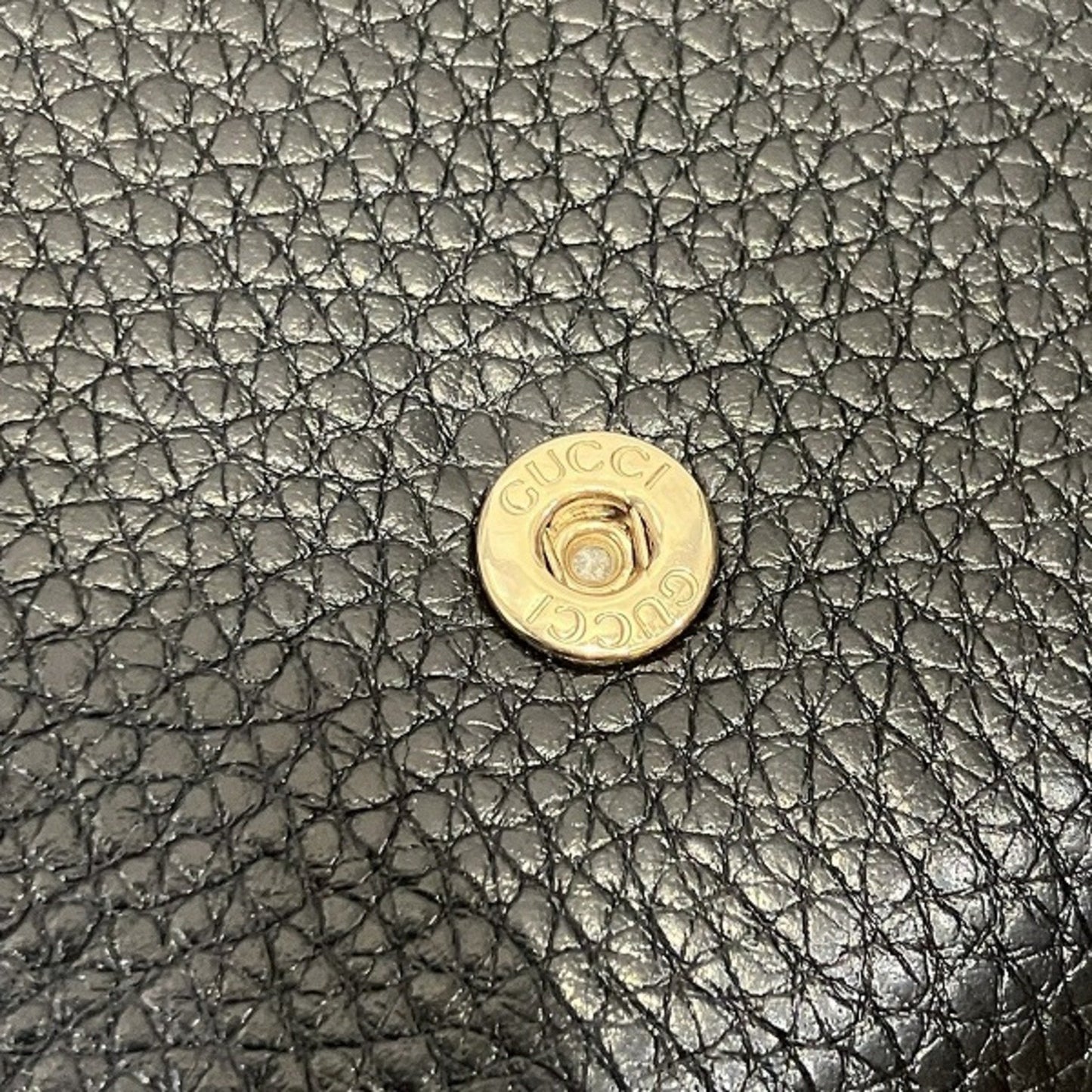 Gucci Black Leather Coin Purse/Coin Case