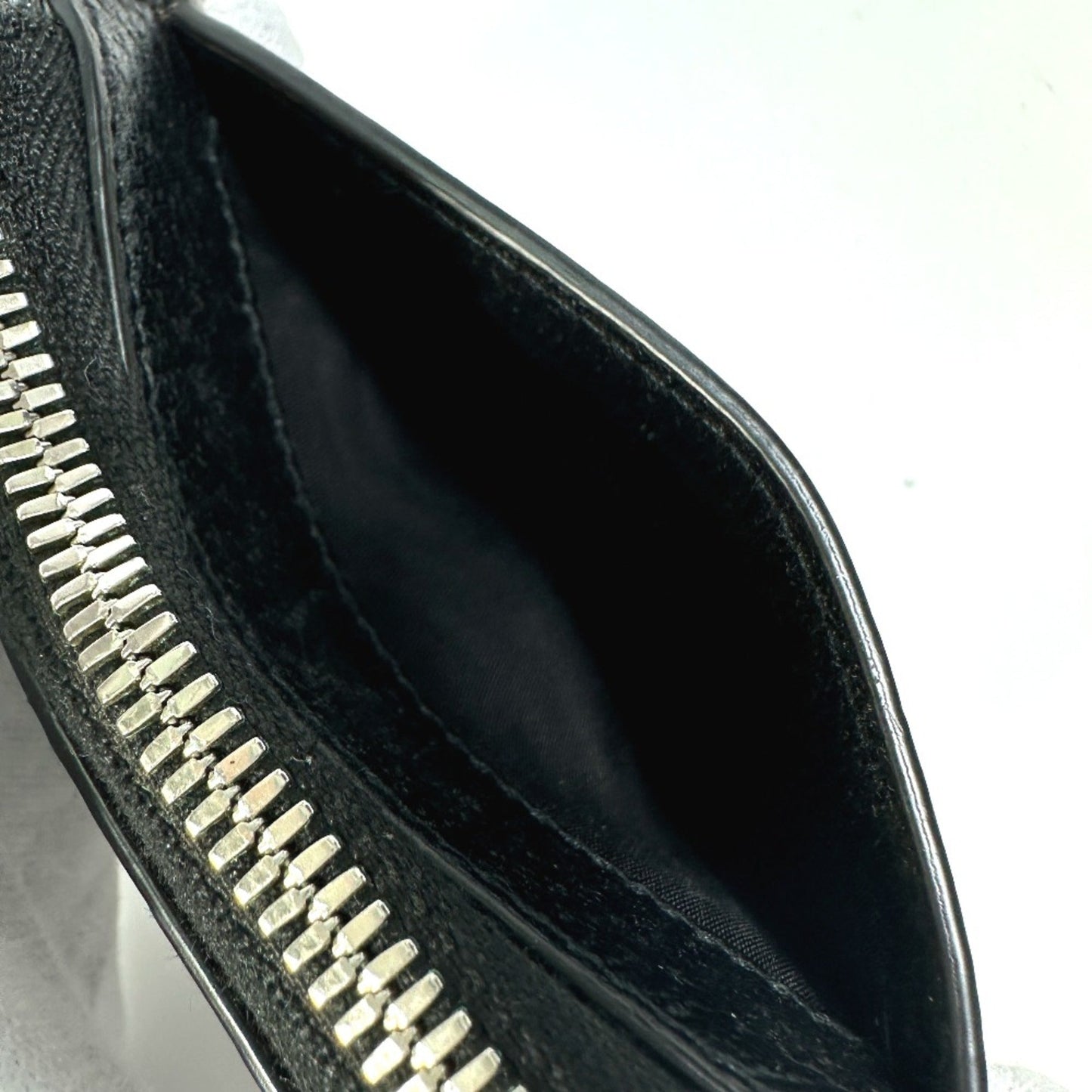 Gucci Black Leather Coin Purse/Coin Case