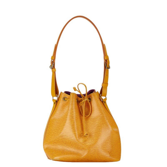 Louis Vuitton Yellow Leather Shoulder Bag ()