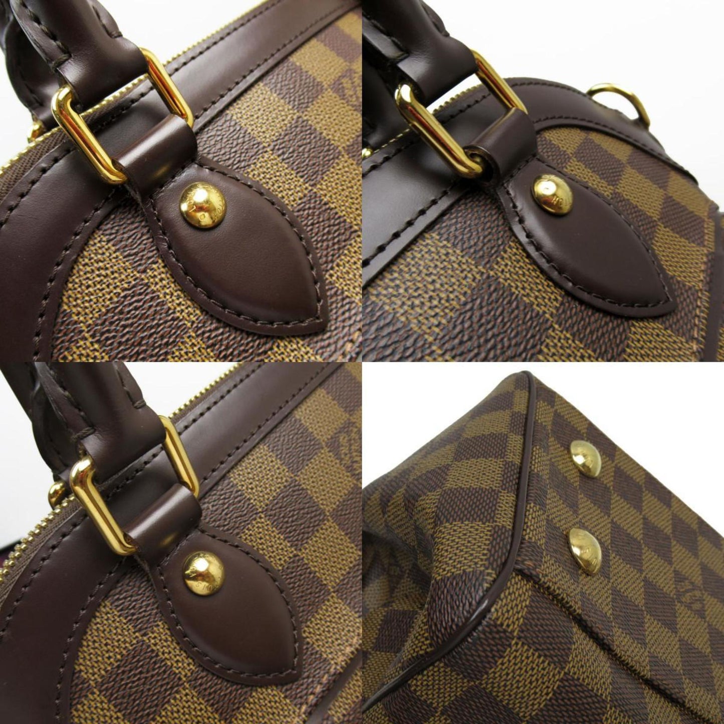 Louis Vuitton Brown Damier Canvas Handbag Shoulder Bag