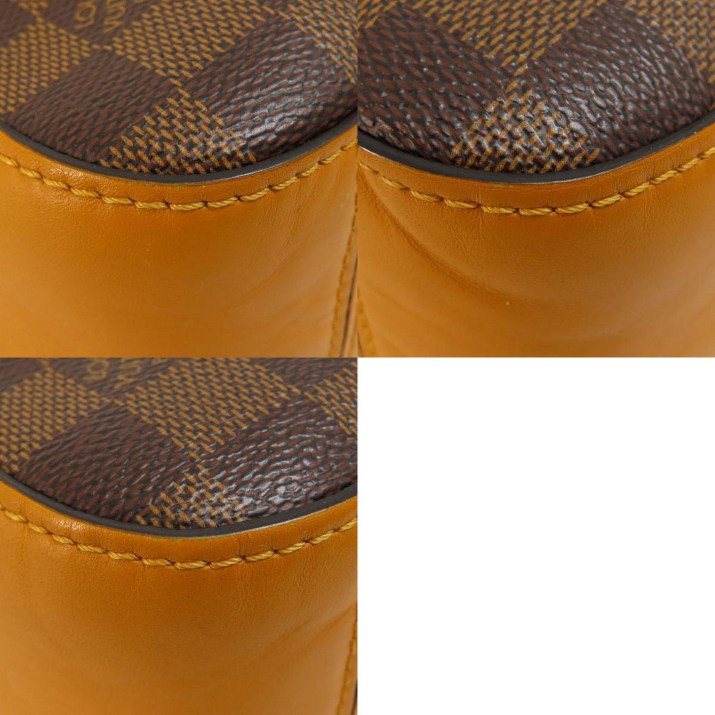 Louis Vuitton Damier Damier Canvas Ebene Damier Canvas Shoulder Bag