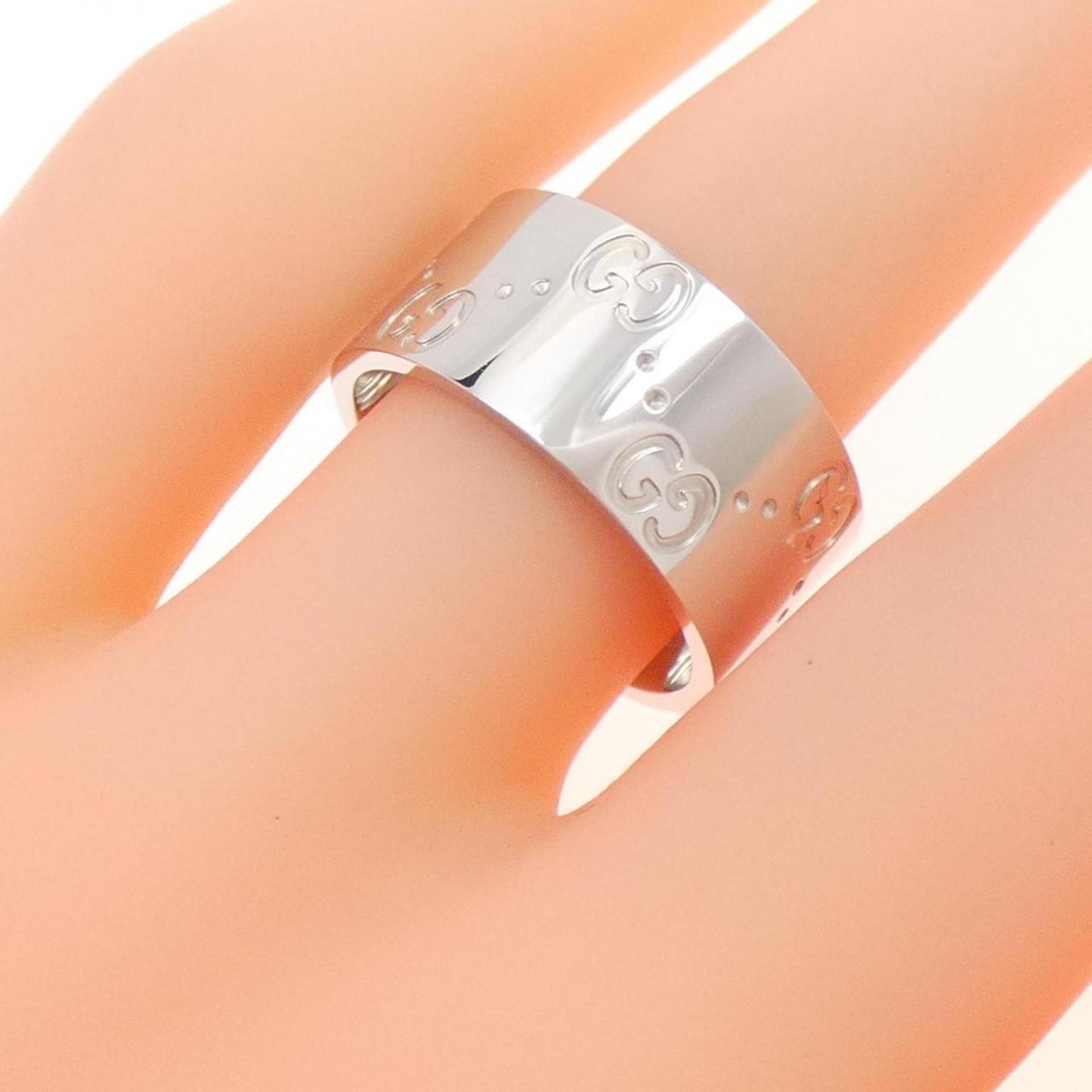 Gucci White Gold White Gold (18K) Band Ring