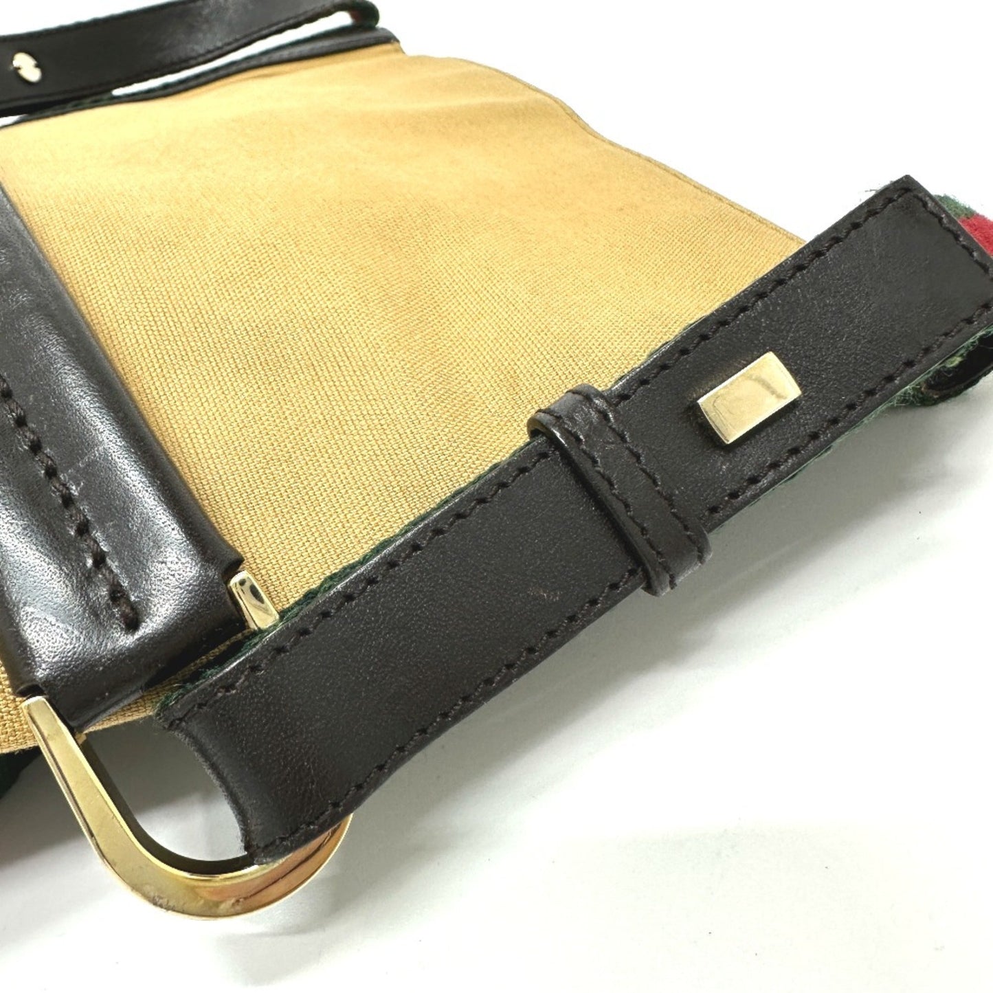 Gucci Beige Leather Shoulder Bag