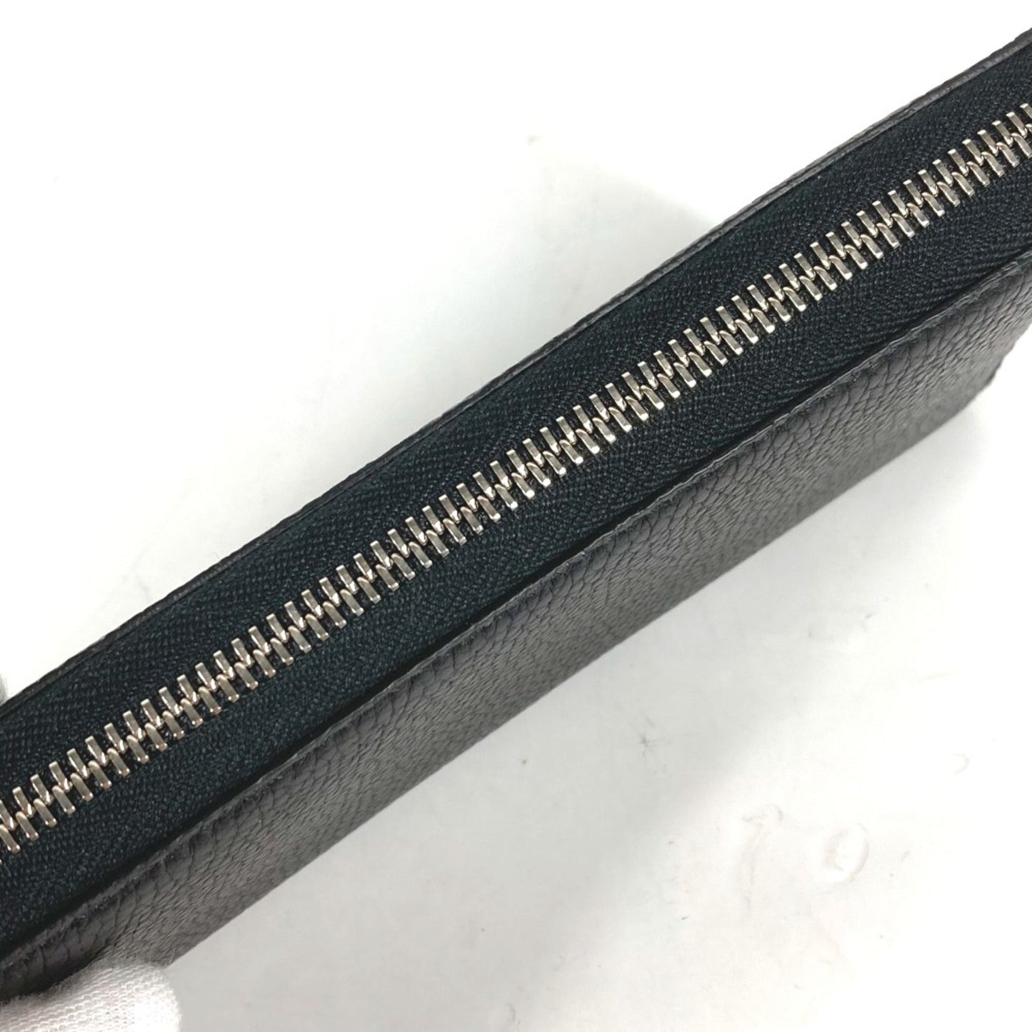 Gucci Black Leather Long Wallet (Bi-Fold)