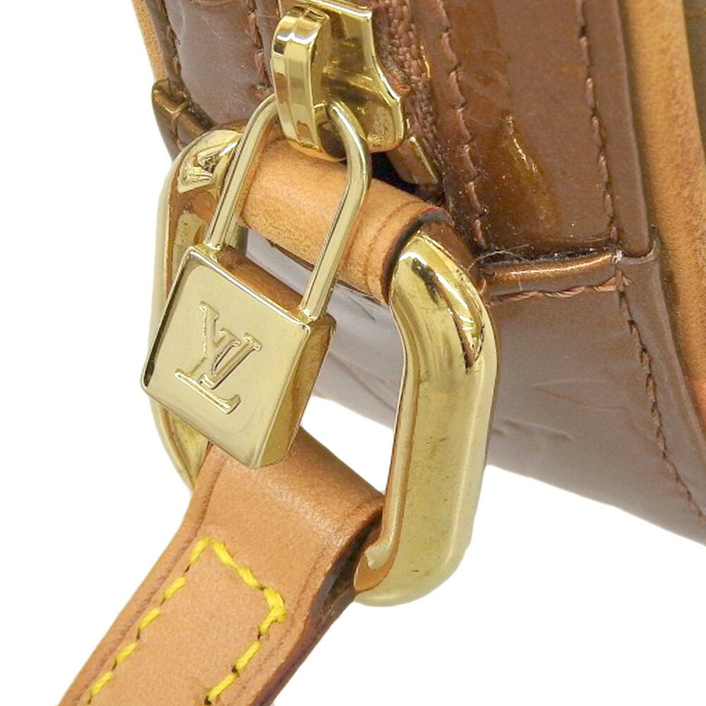 Louis Vuitton Vernis Bronze Brown Monogram Vernis Shoulder Bag