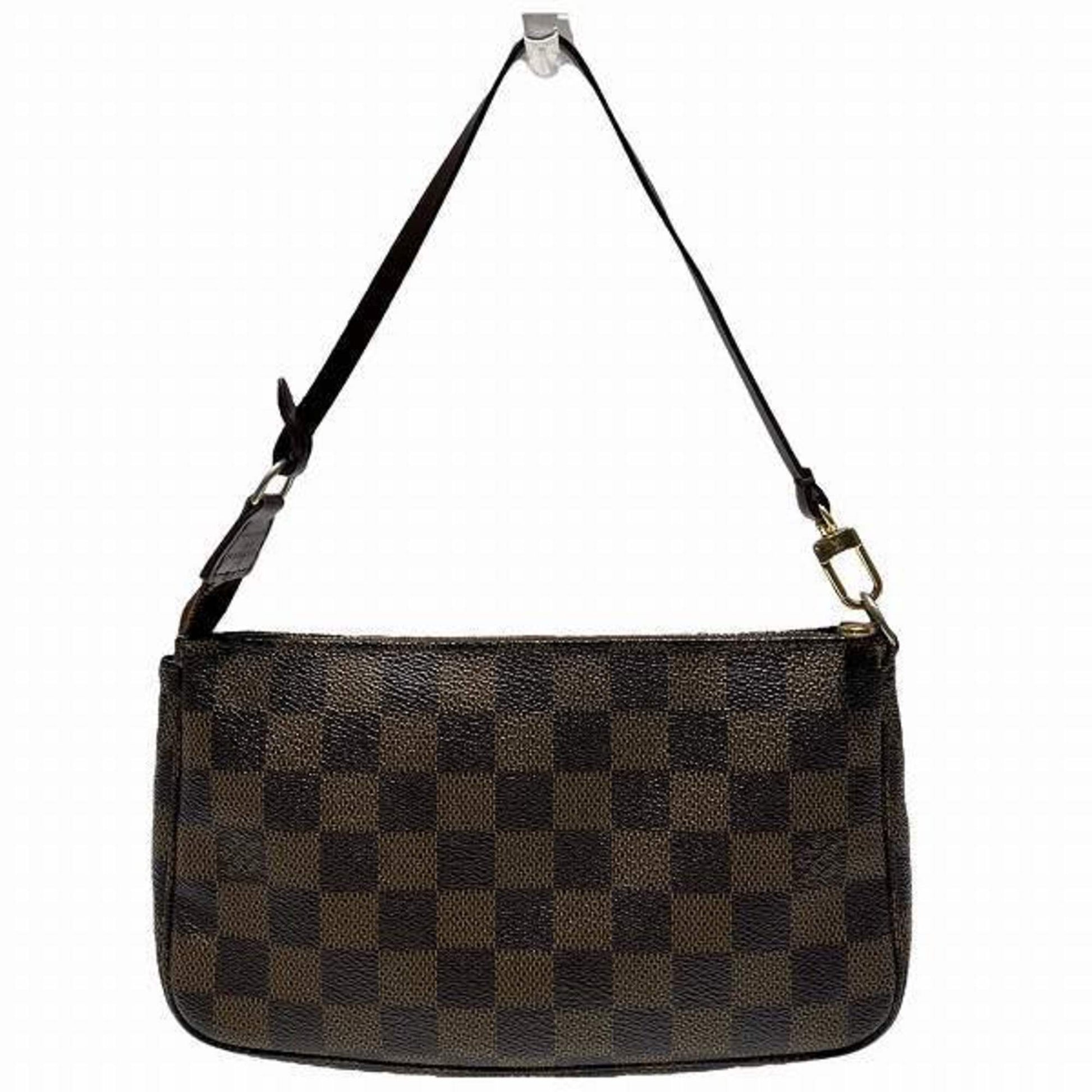 Louis Vuitton Damier Brown Damier Canvas Pochette Shoulder Bag ()