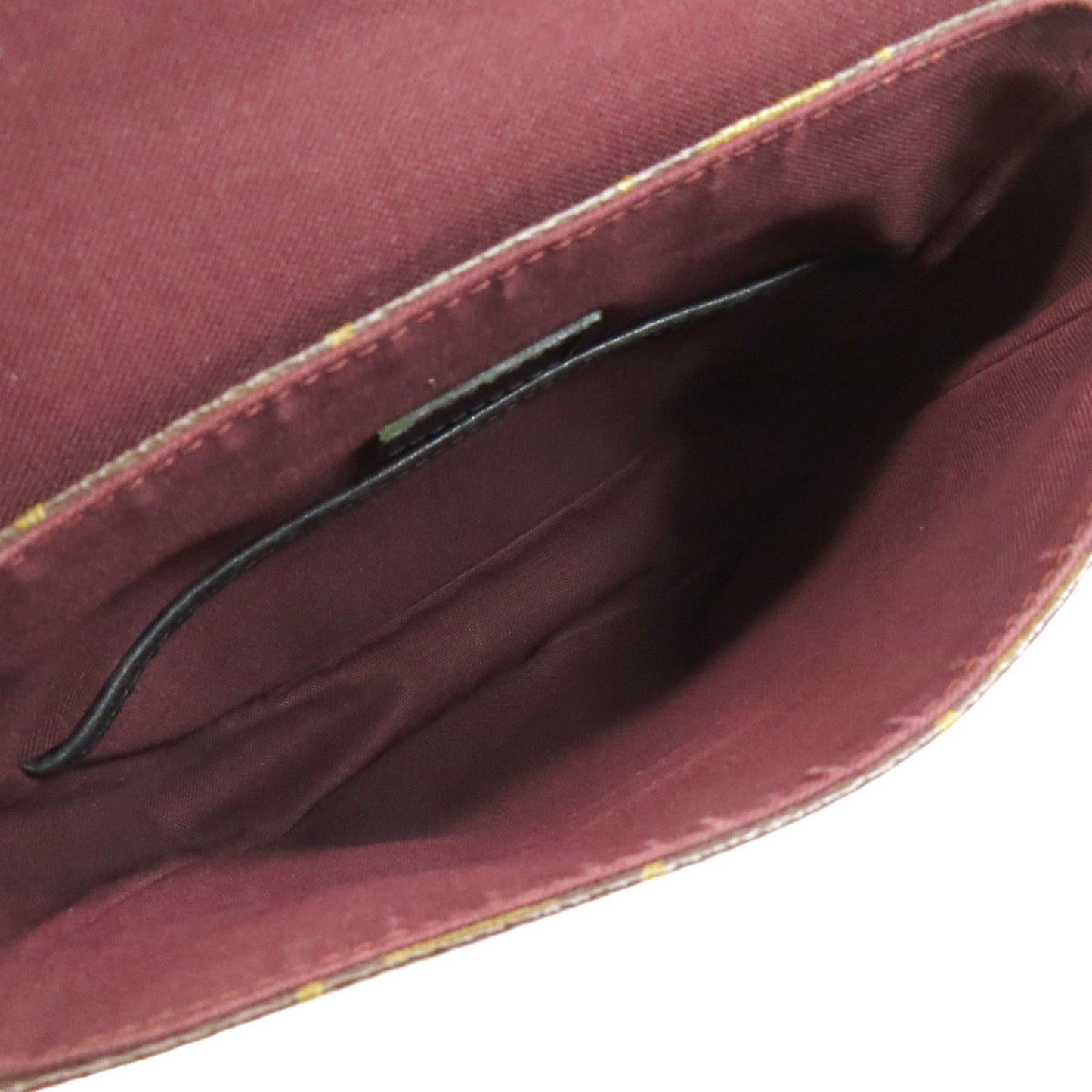 Louis Vuitton Black Brown Canvas Shoulder Bag