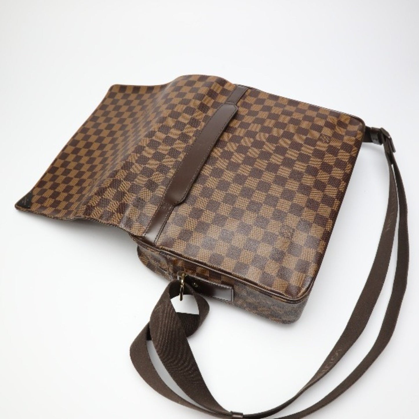 Louis Vuitton Damier Brown Damier Canvas Shoulder Bag