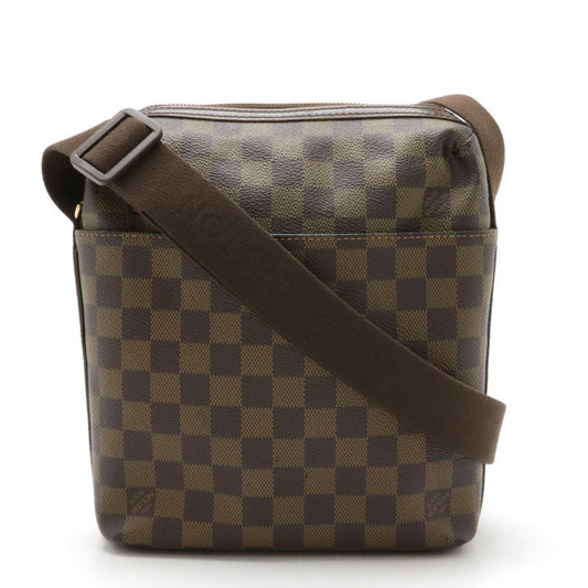 Louis Vuitton Brown Pvc Shoulder Bag ()