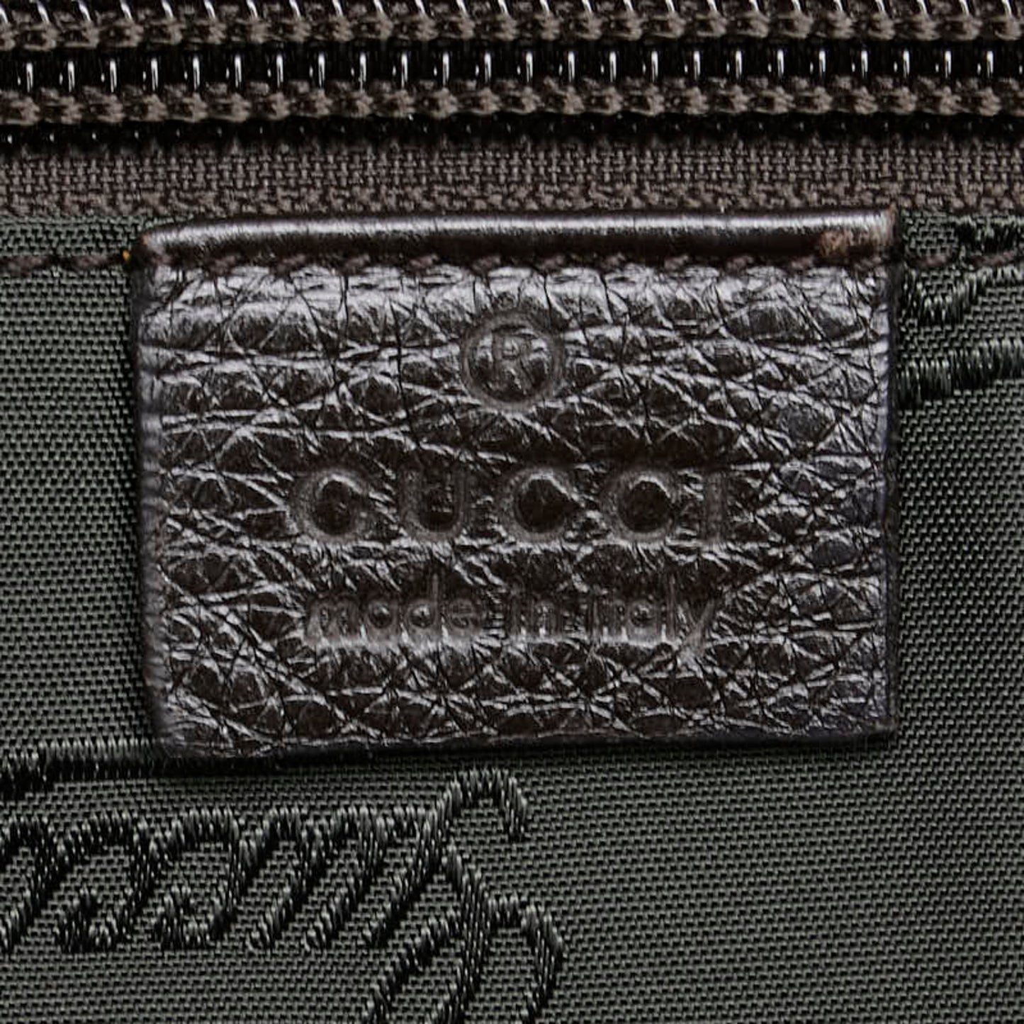 Gucci Brown Leather Shoulder Bag