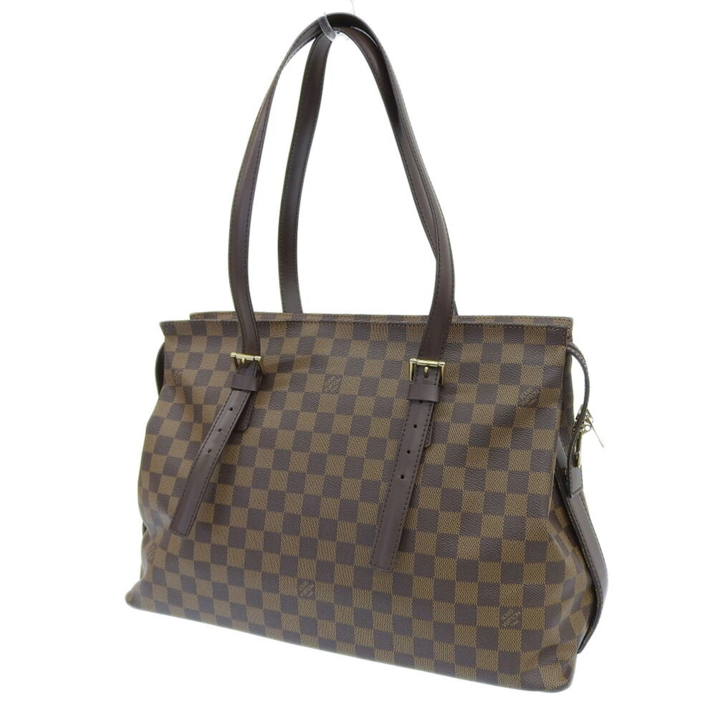 Louis Vuitton Damier Damier Canvas Ebene Shoulder Bag Tote Bag