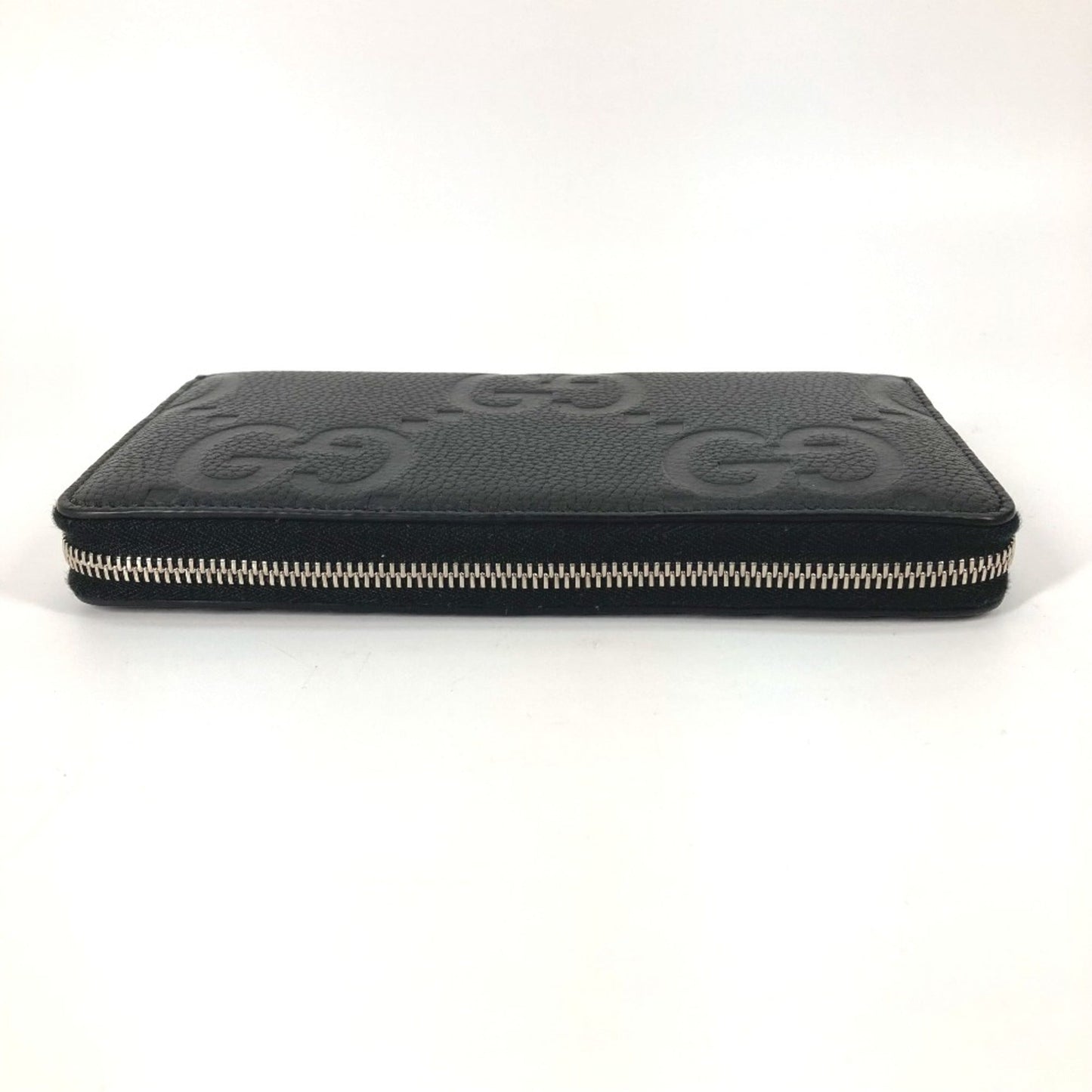 Gucci Black Leather Long Wallet (Bi-Fold)