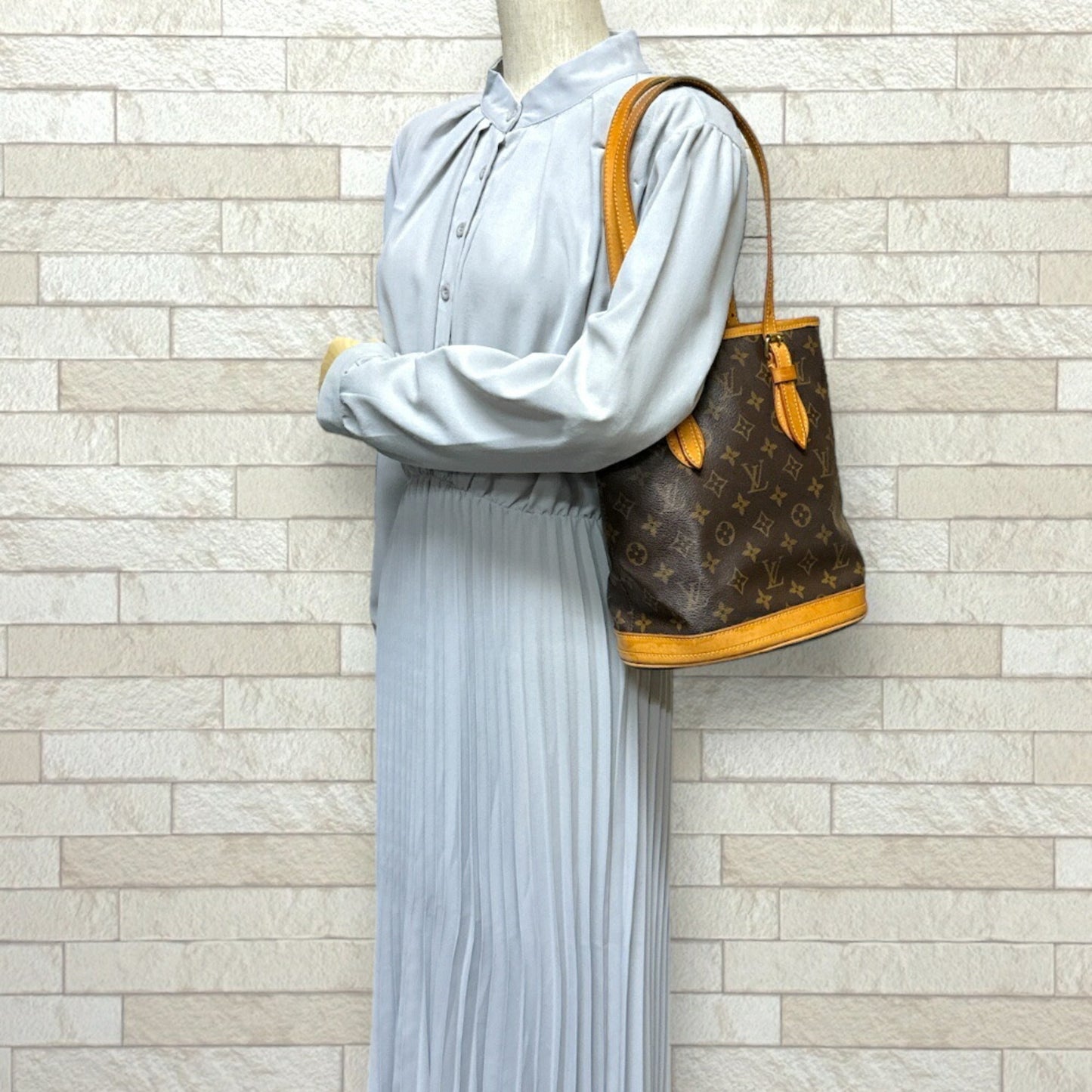 Louis Vuitton Brown Monogram Shoulder Bag