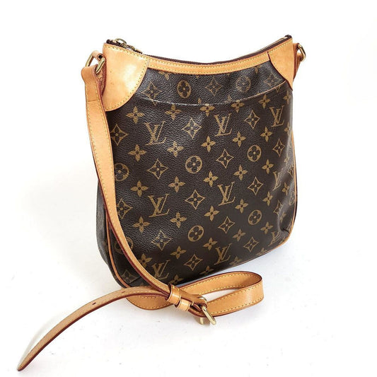Louis Vuitton Brown Monogram Shoulder Bag ()