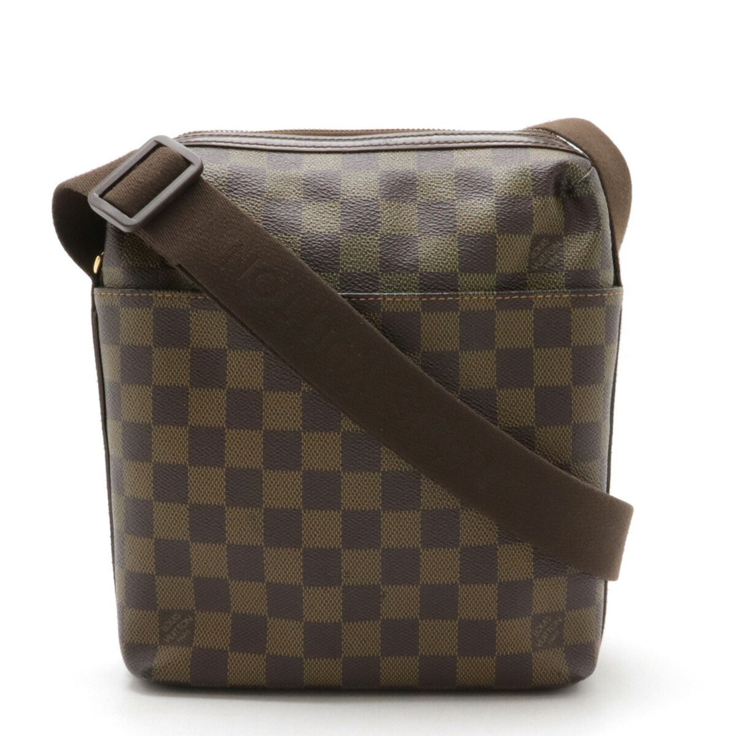 Louis Vuitton Brown Pvc Shoulder Bag
