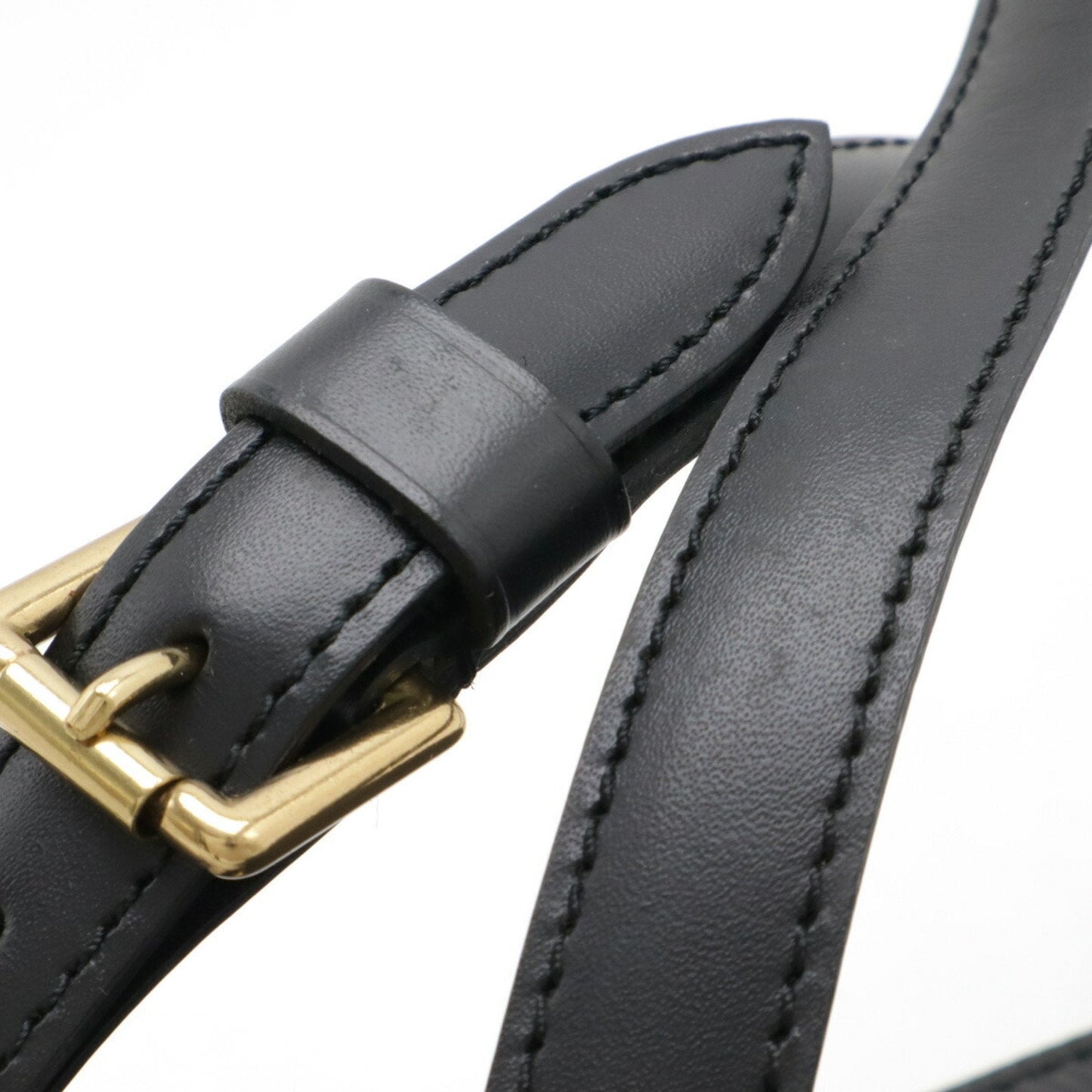Louis Vuitton Black Noir Epi Leather Backpack