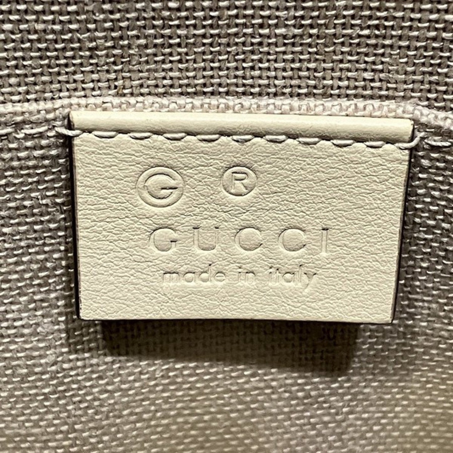 Gucci Ivory Leather Handbag Shoulder Bag