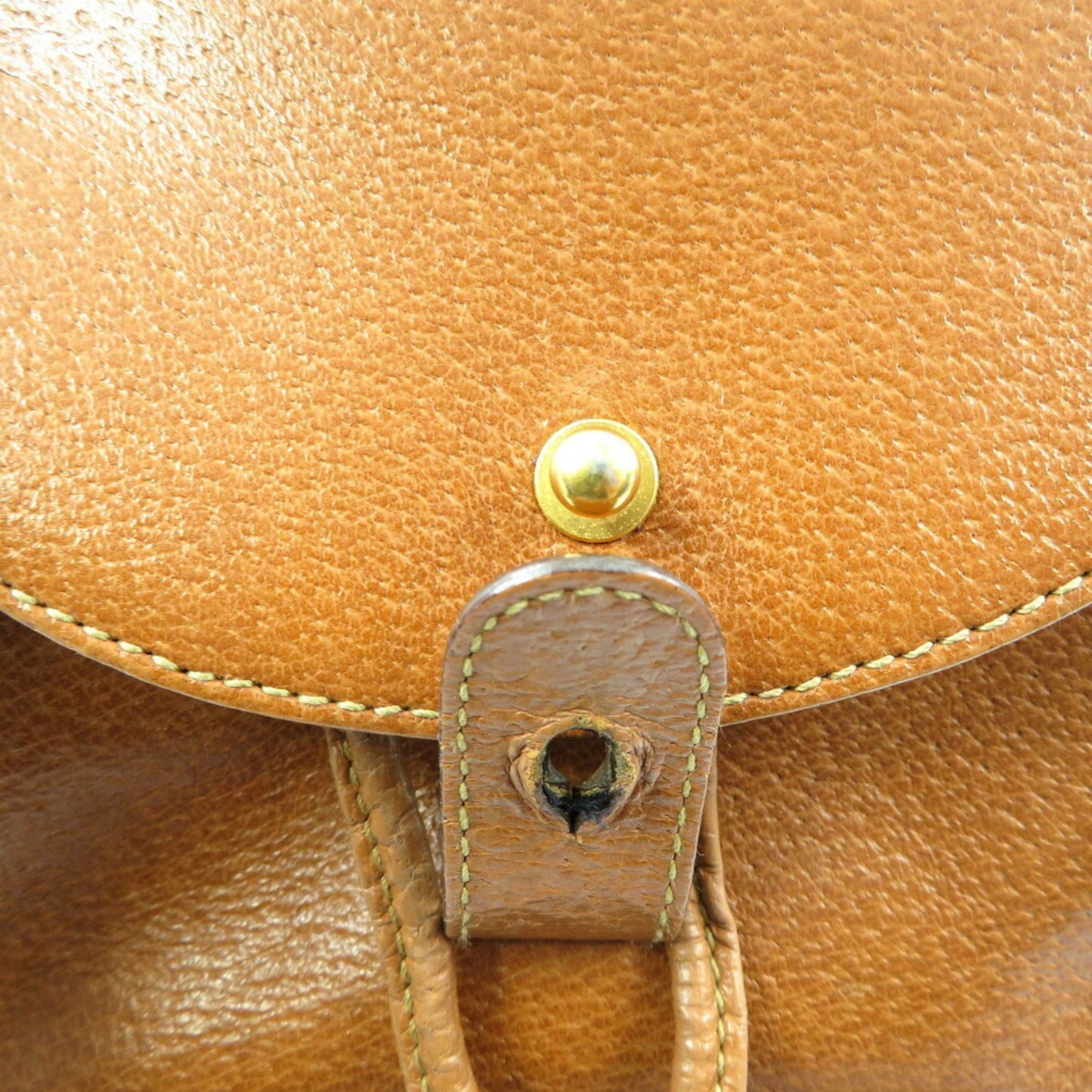 Gucci Bamboo Brown Bamboo Leather Backpack