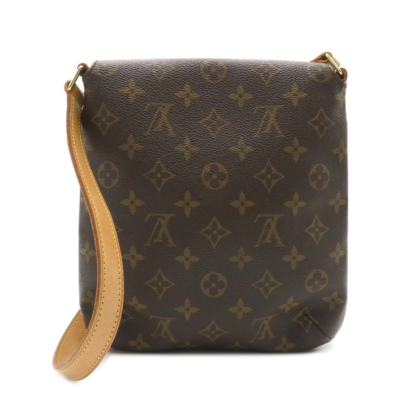 Louis Vuitton Brown Monogram Coated Canvas Shoulder Bag