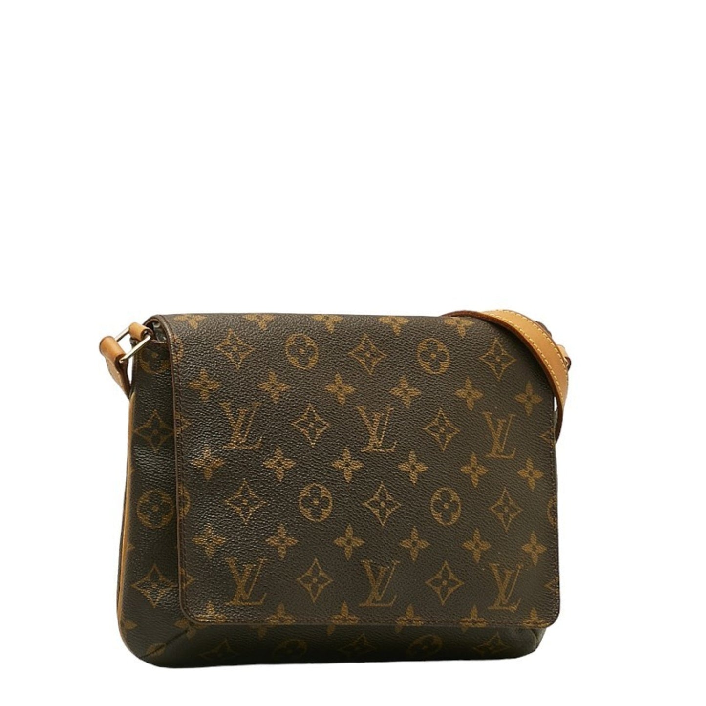 Louis Vuitton Brown Monogram Monogram Leather Shoulder Bag