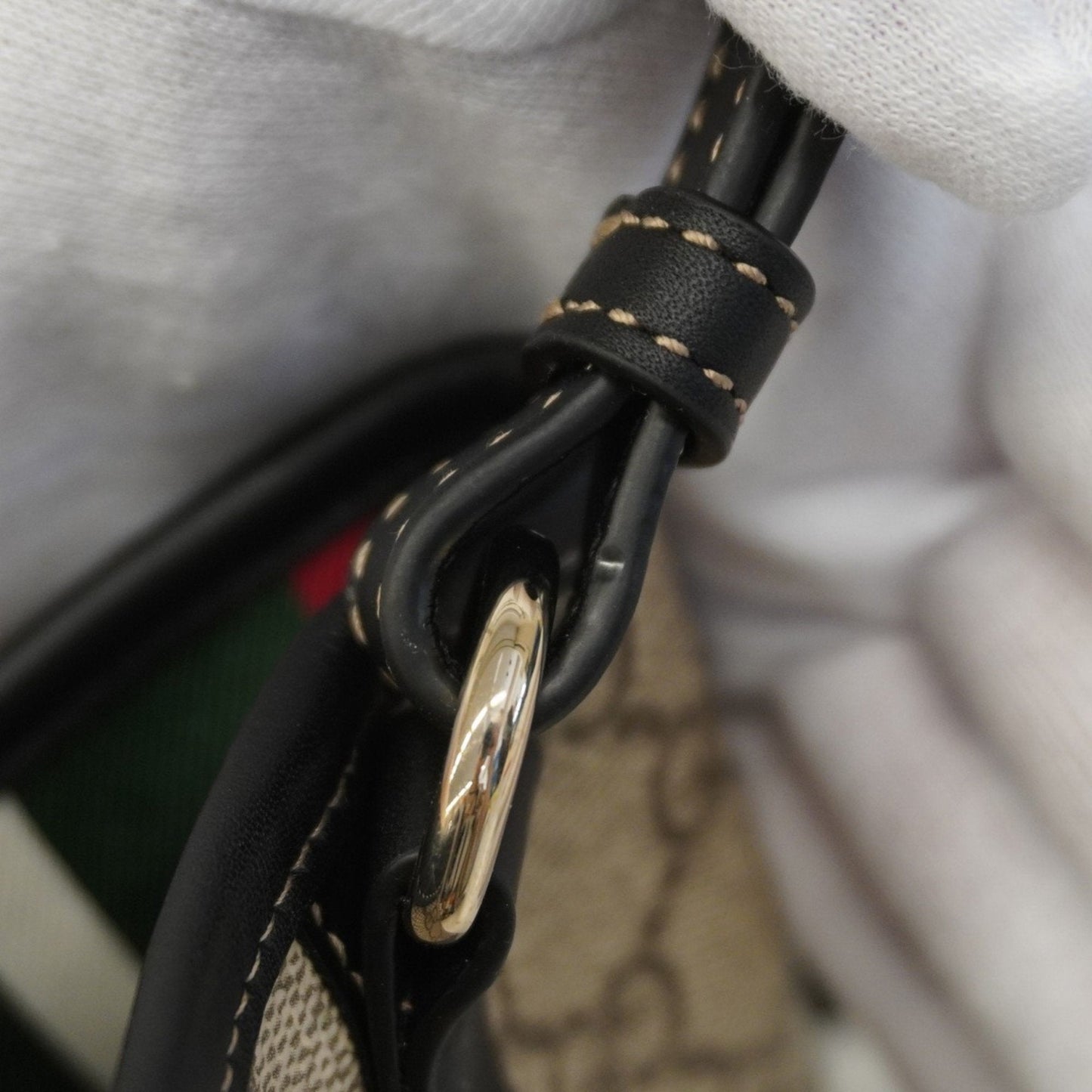 Gucci Brown Pvc Handbag