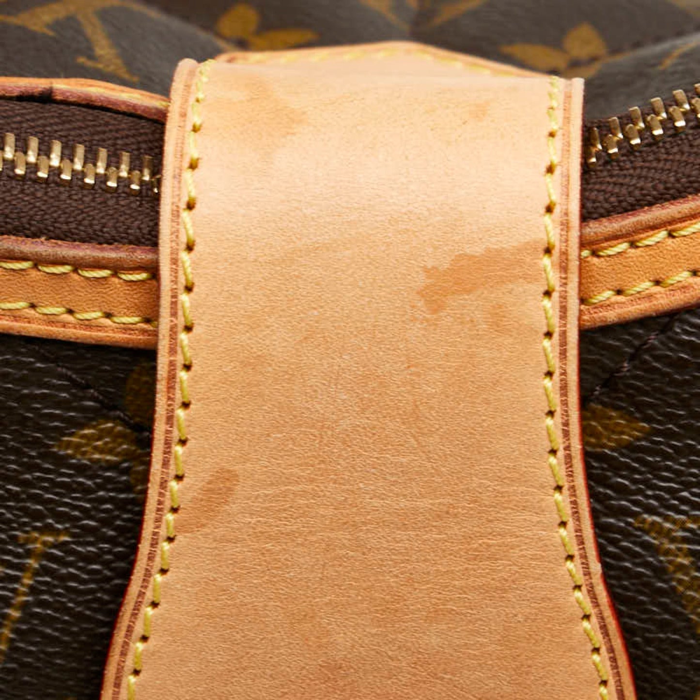 Louis Vuitton Brown Pvc Leather Shoulder Bag