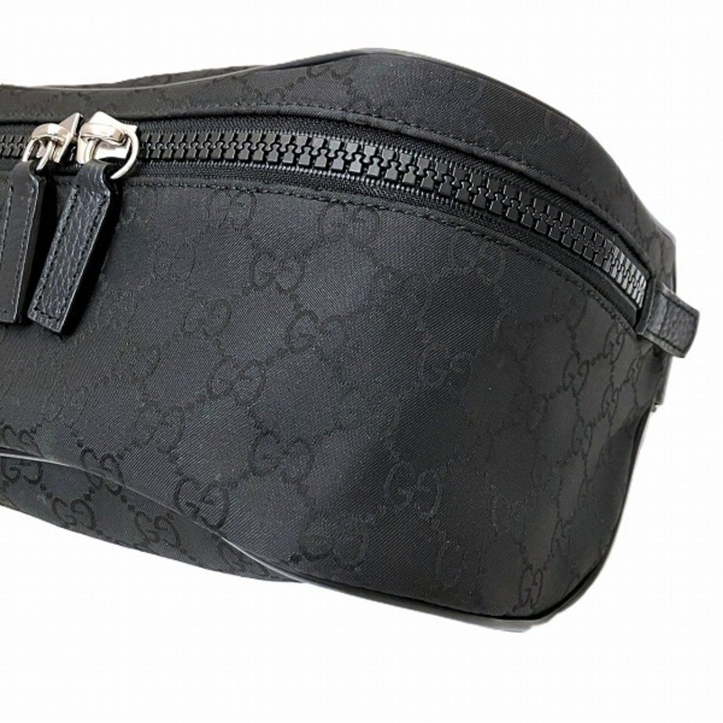 Gucci Black Nylon Shoulder Bag Sling Bag