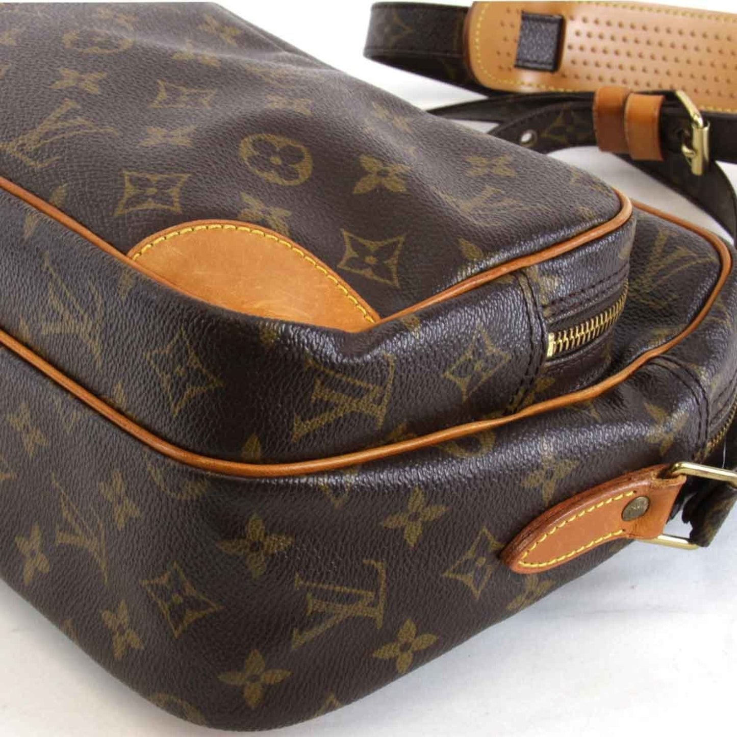 Louis Vuitton Brown Monogram Canvas Shoulder Bag