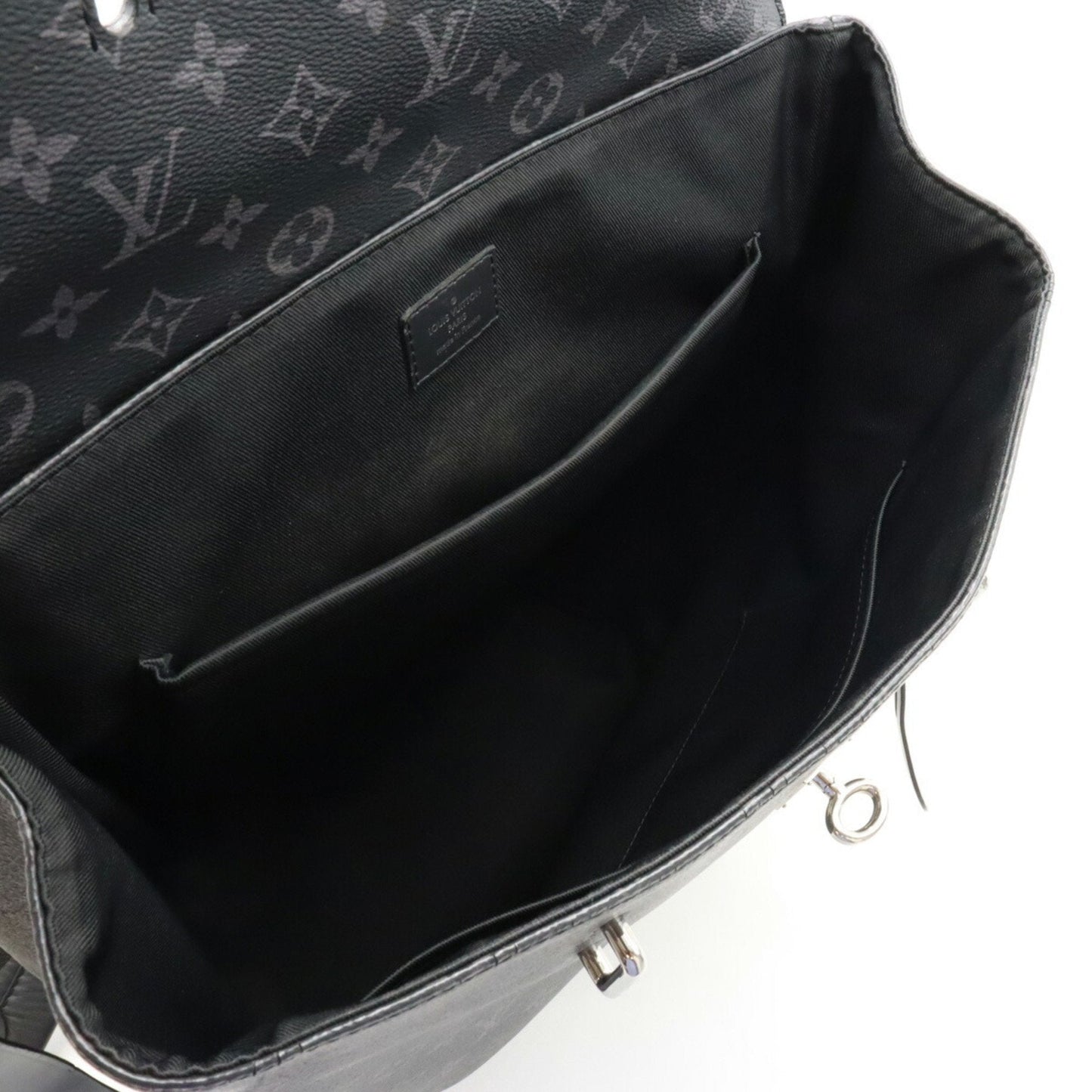 Louis Vuitton Black Monogram Eclipse Canvas Leather Backpack